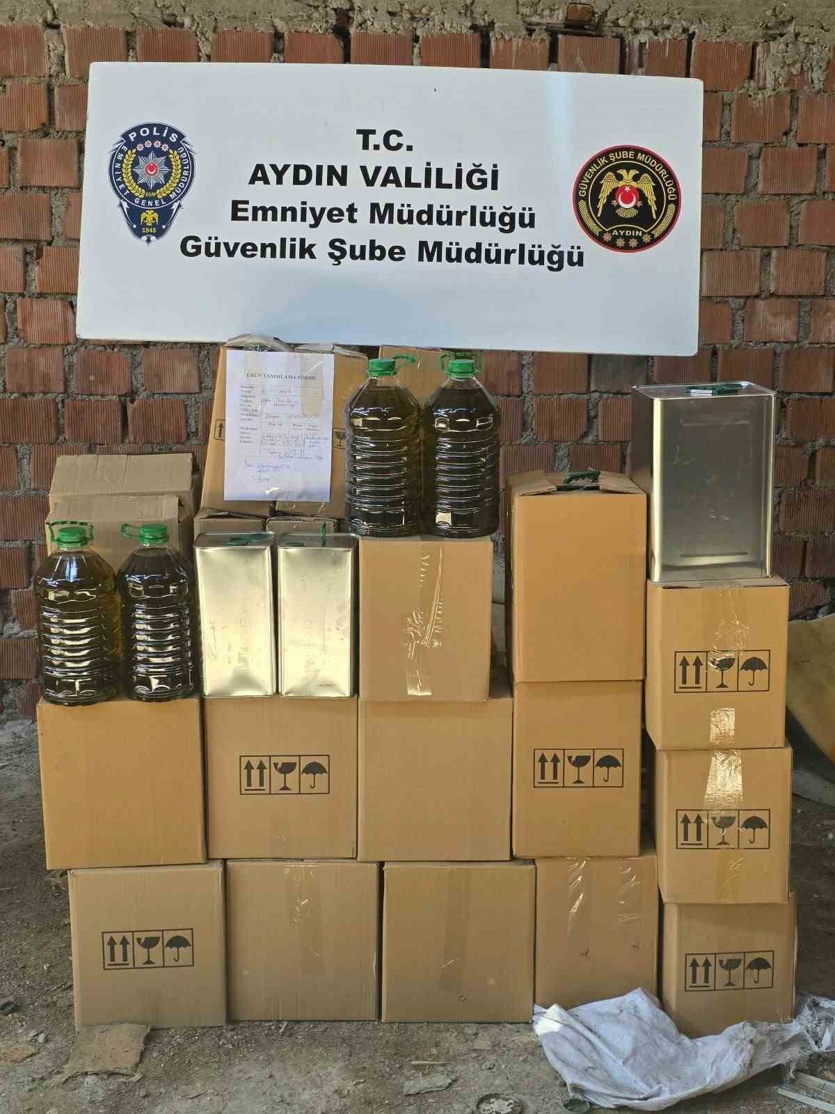 Aydında sahte yağ operasyonu: 2,7 milyon liralık &uuml;r&uuml;n ele ge&ccedil;irildi