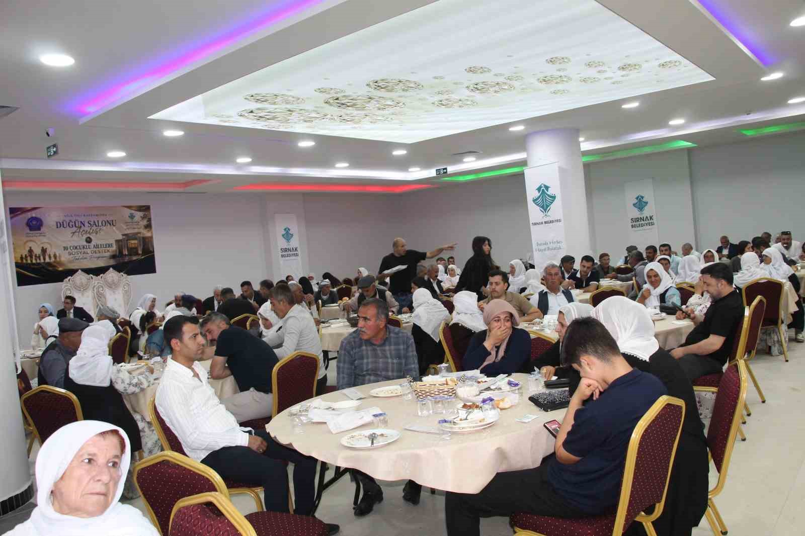 Şırnak&rsquo;ta &uuml;cretsiz belediye d&uuml;ğ&uuml;n salonu a&ccedil;ıldı