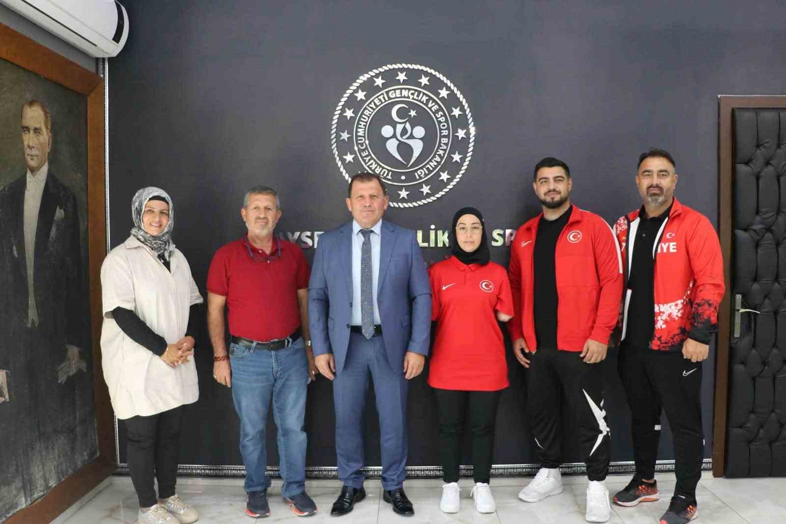 Milli Sporcu Sevim Nur T&uuml;rkmen&rsquo;in hedefi Kore&rsquo;de d&uuml;nya şampiyonu olmak