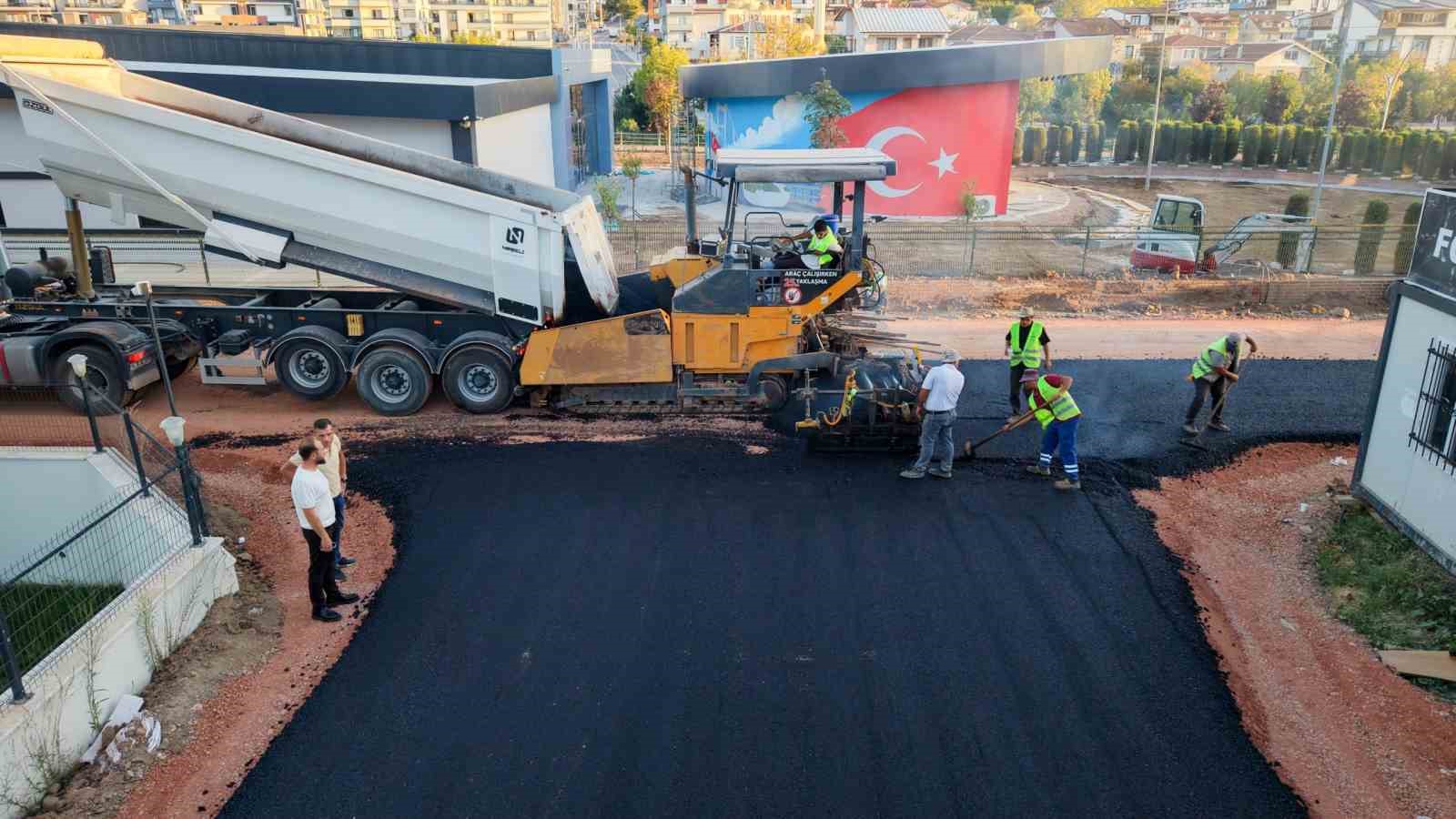 Başiskele&rsquo;de &uuml;styapı mesaisi