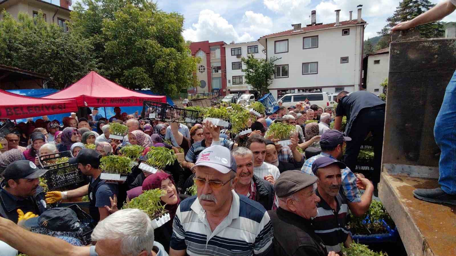 Bolu’da ücretsiz fide dağıtımına yoğun katılım