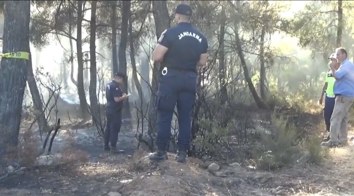 Bayrami&ccedil;&rsquo;teki orman yangını b&uuml;y&uuml;k &ouml;l&ccedil;&uuml;de kontrol altında