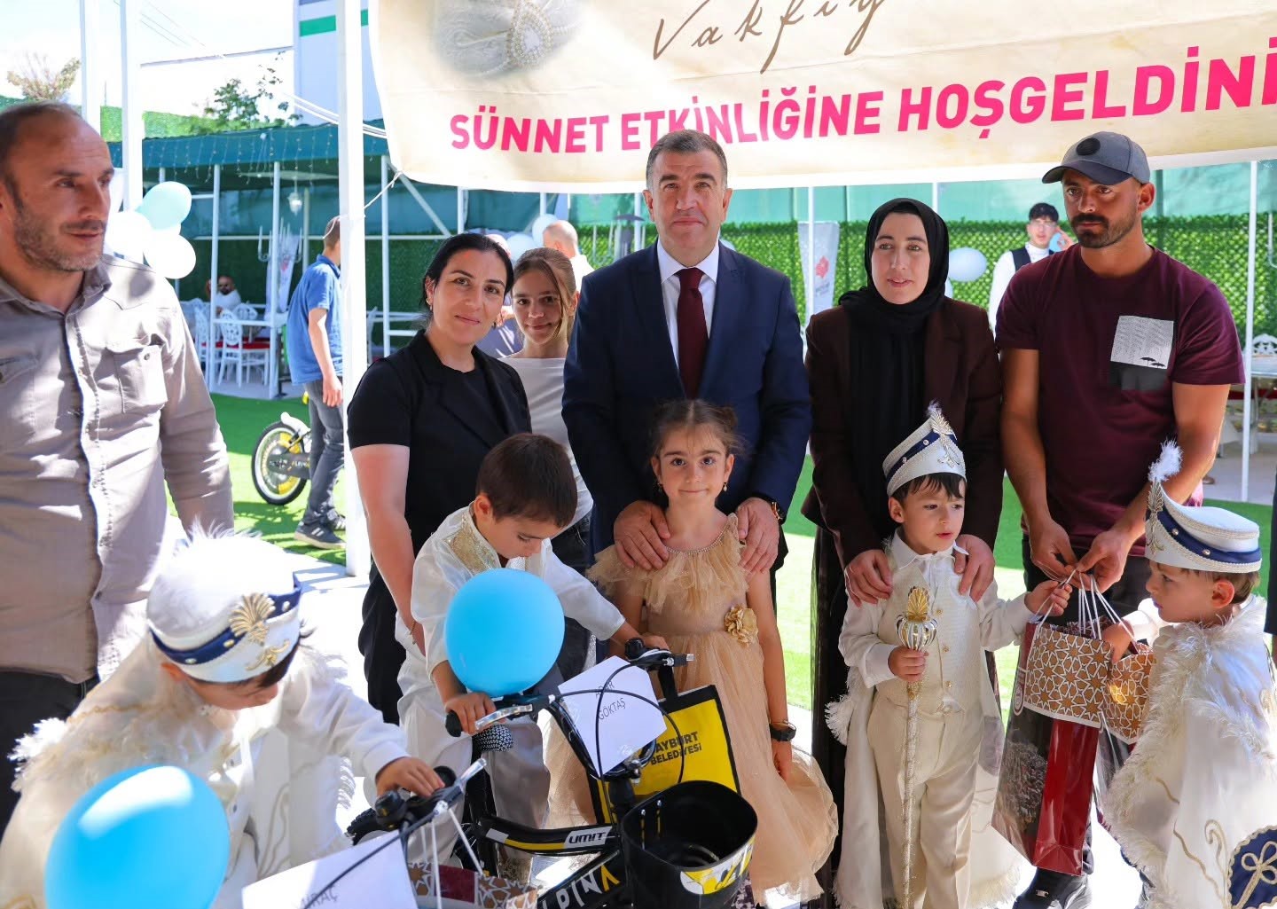 Bayburt&rsquo;ta &ccedil;ocuklar i&ccedil;in s&uuml;nnet ş&ouml;leni