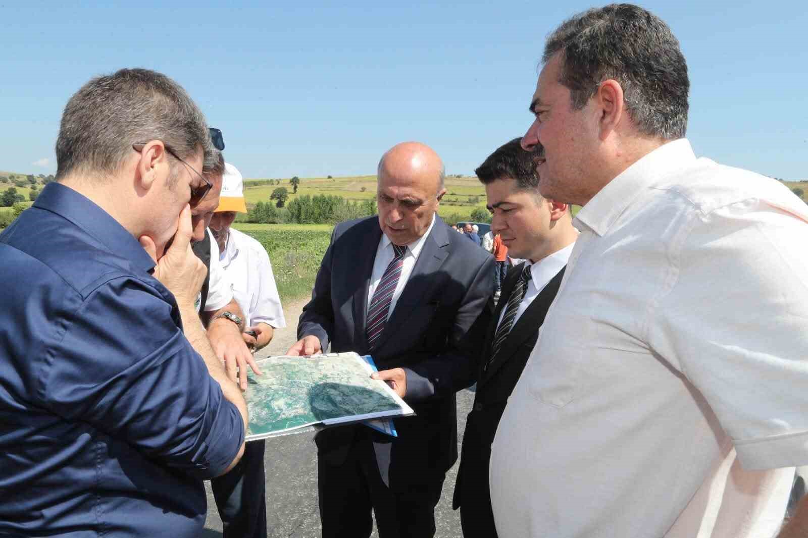 Esen&ccedil;ay&rsquo;da 305 hektarlık arazi suya kavuştu