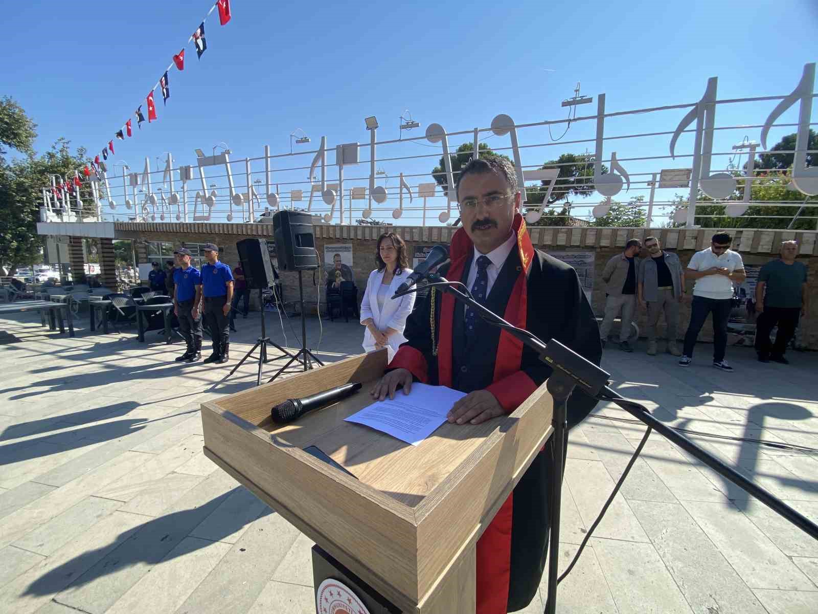 Alaşehir&rsquo;de yeni adli yıl t&ouml;renle başladı