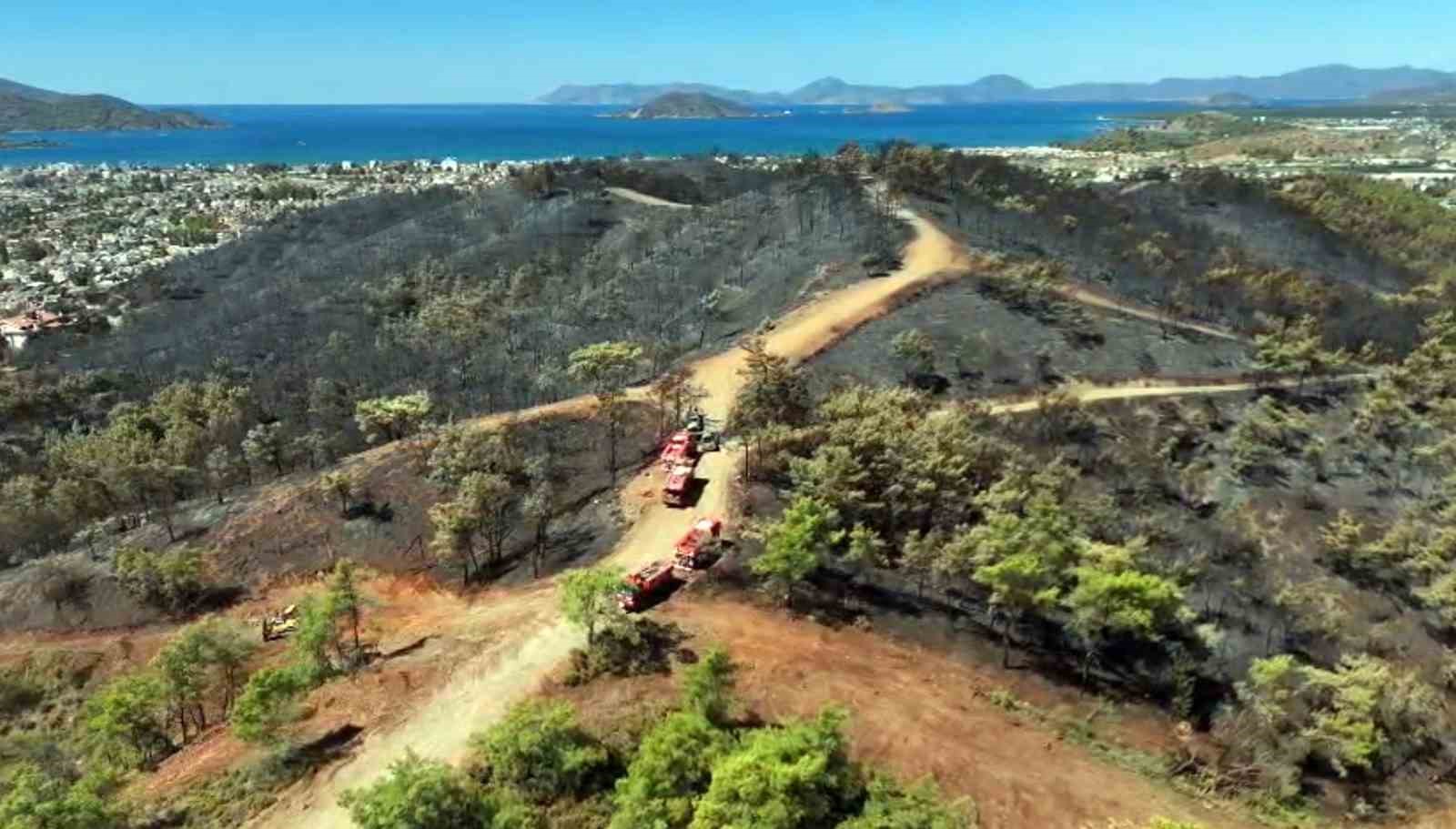 Fethiye&rsquo;nin akciğerleri yandı