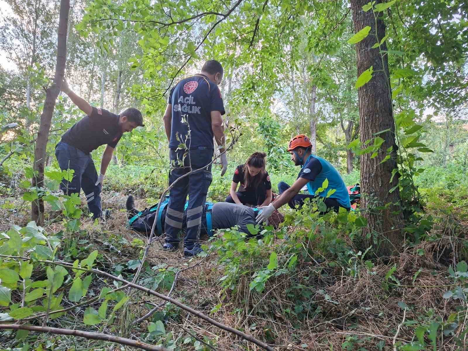 Bing&ouml;l&rsquo;de otomobil bah&ccedil;eye u&ccedil;tu: 2 yaralı