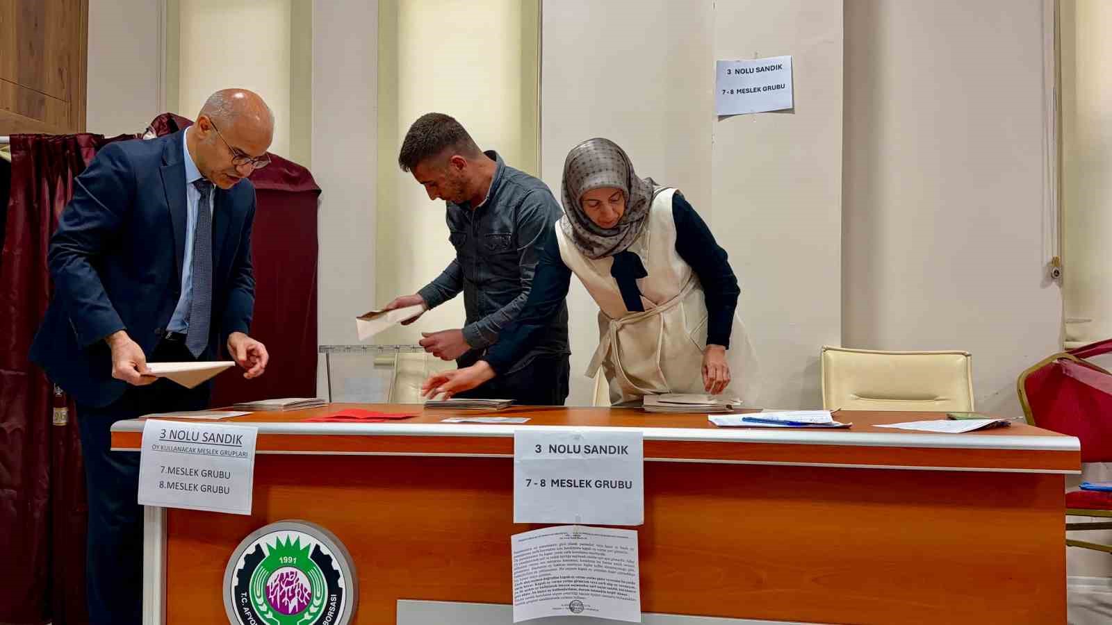 ATB se&ccedil;imleri tamamlandı, mevcut başkan ve ekibi g&uuml;ven tazeledi
