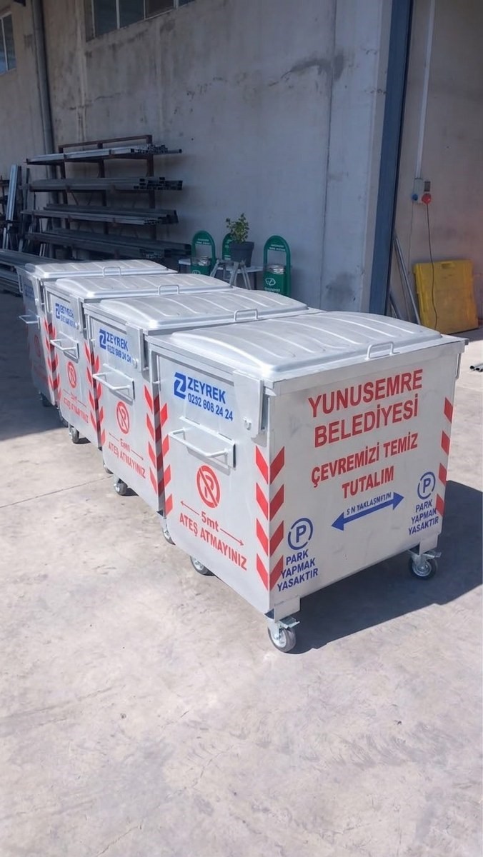 Yunusemre&rsquo;de eski konteynerlere &lsquo;yeniden hayat&rsquo; veriliyor