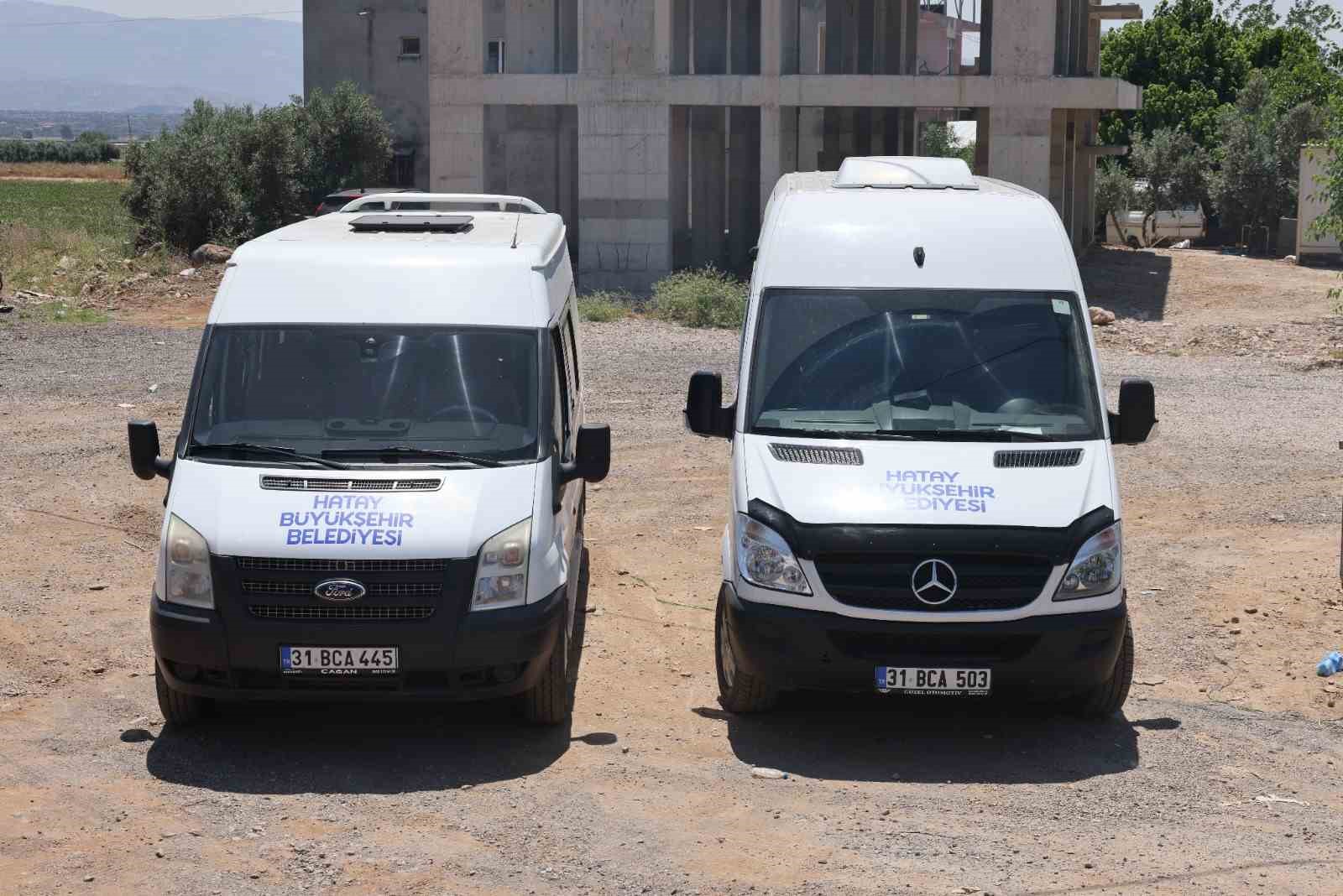 Hassa&rsquo;da 25 mahalle toplu ulaşıma kavuştu