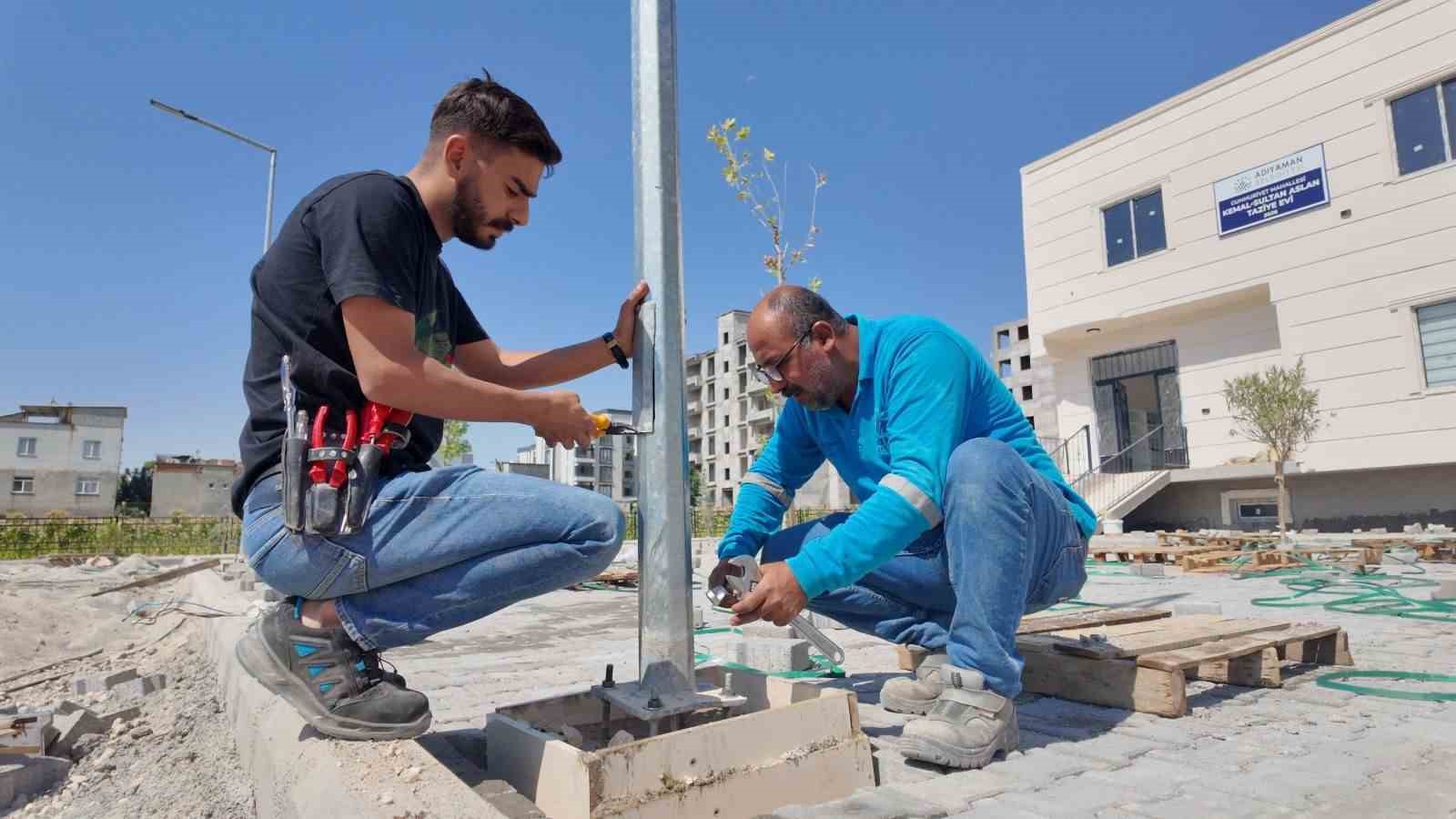 Adıyaman&rsquo;da taziye evi a&ccedil;ılışa hazırlanıyor