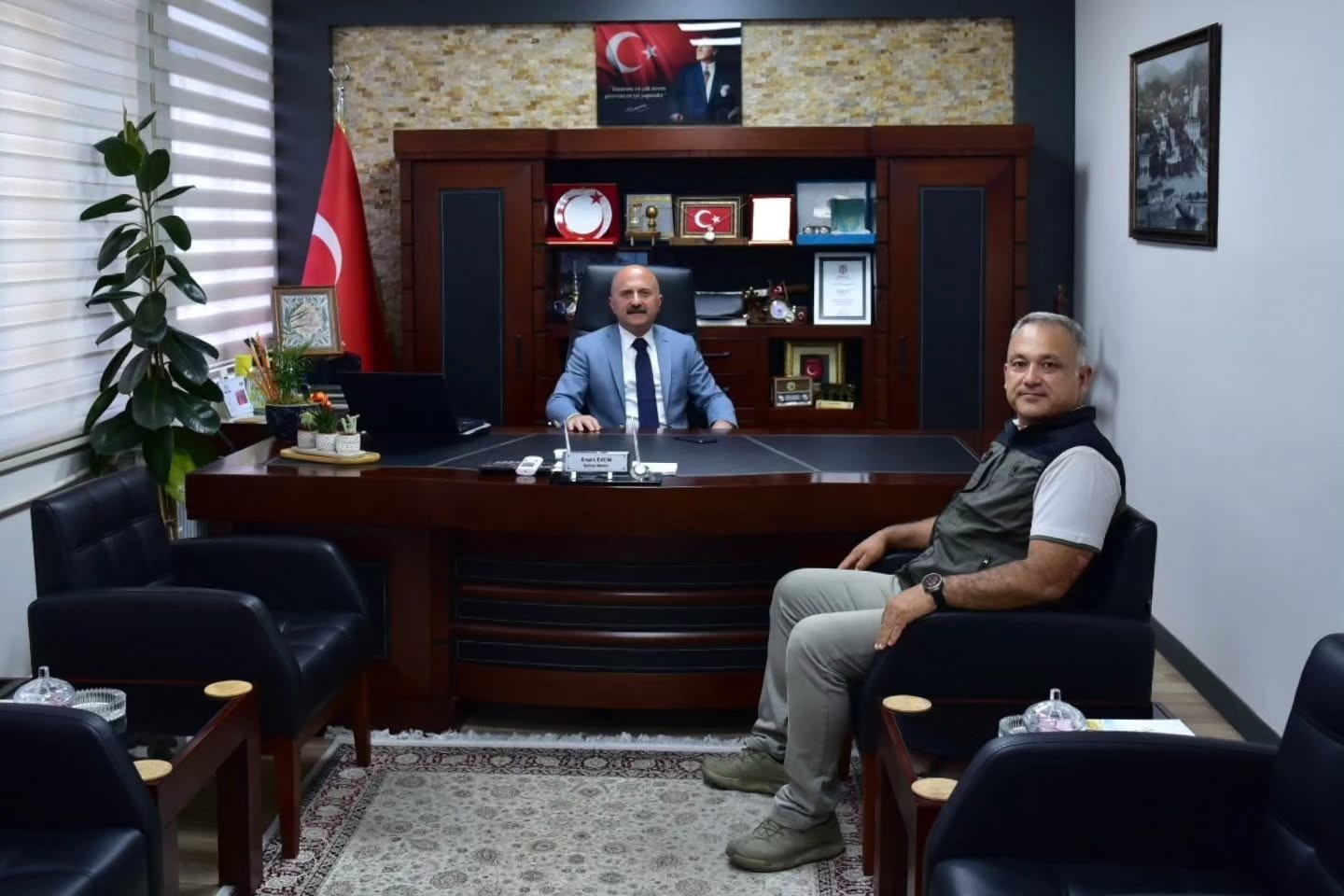Vali Varol, Aydın Orman İşletme M&uuml;d&uuml;rl&uuml;ğ&uuml;&rsquo;nde &ccedil;alışmaları değerlendirdi