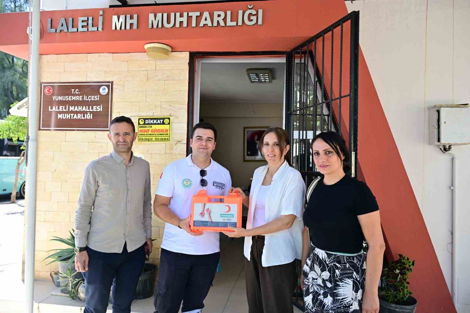 Manisa&rsquo;da ilk yardım bilincini g&uuml;&ccedil;lendiren &ouml;rnek proje