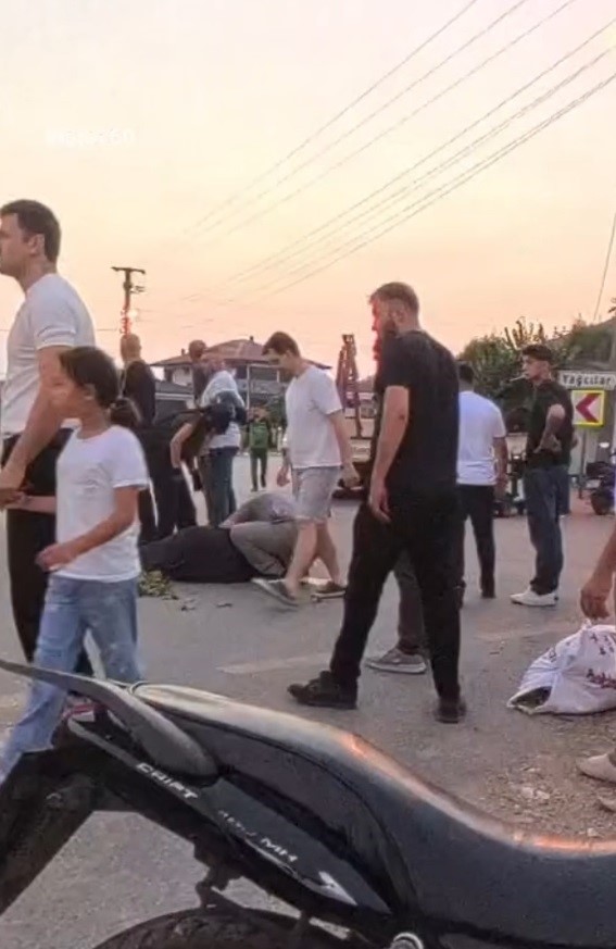 3 tekerli elektrikli bisiklet devrildi: 1 ağır yaralı