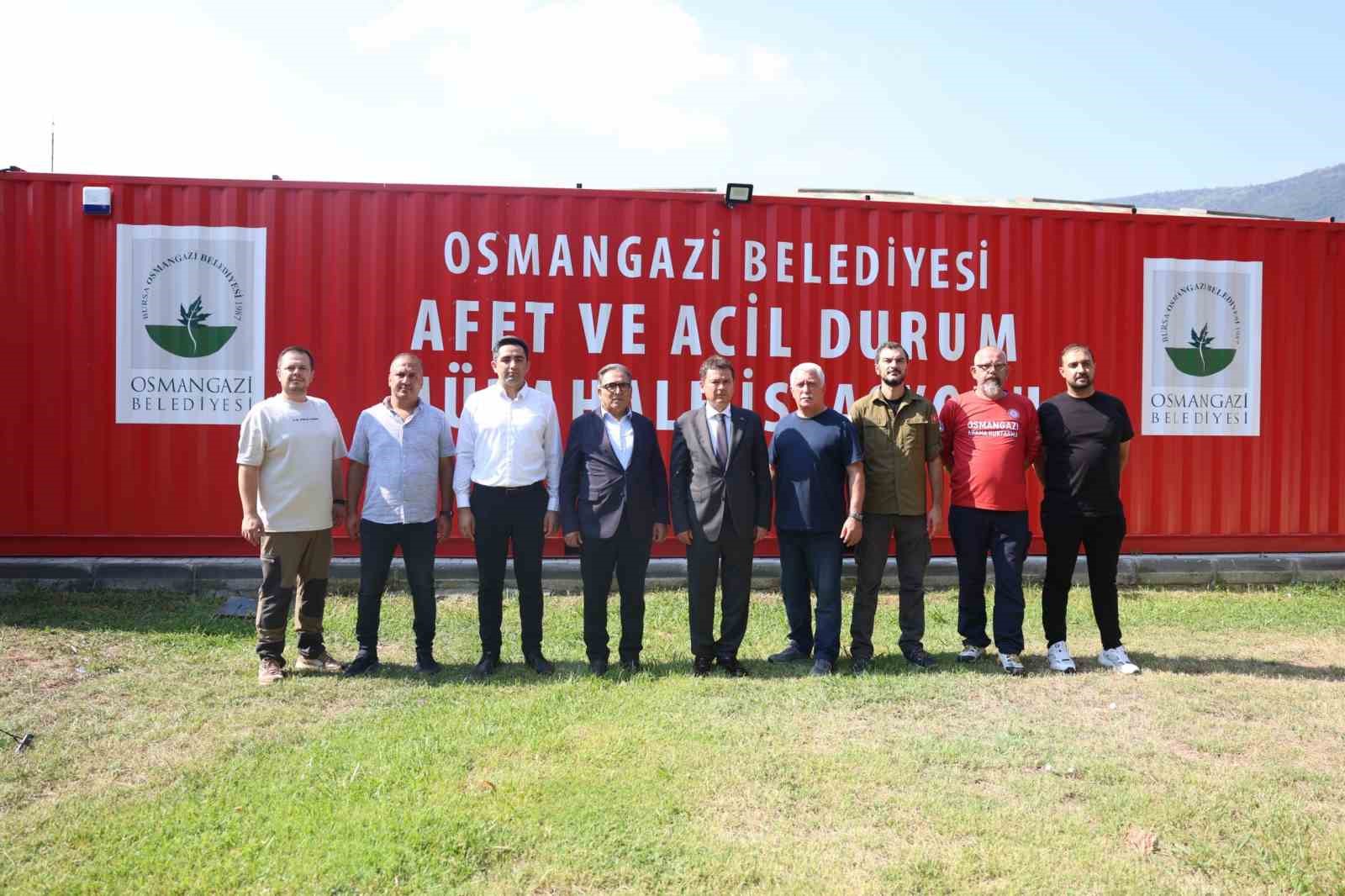 Osmangazi&rsquo;de afetlere karşı teknolojik seferberlik
