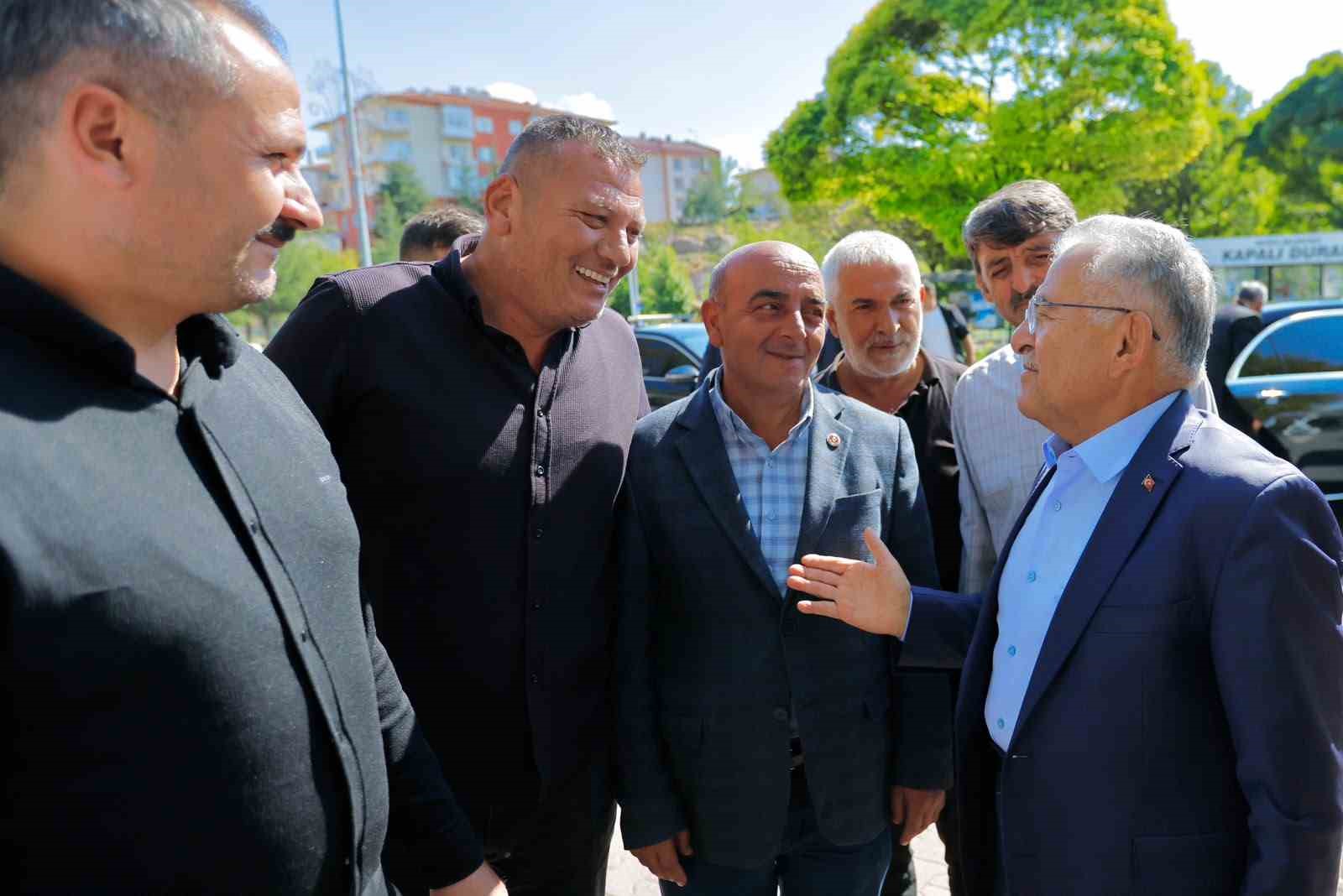 Başkan B&uuml;y&uuml;kkılı&ccedil;&rsquo;tan İncesu ve Yeşilhisar&rsquo;da muhtarlarla "istişare" mesaisi