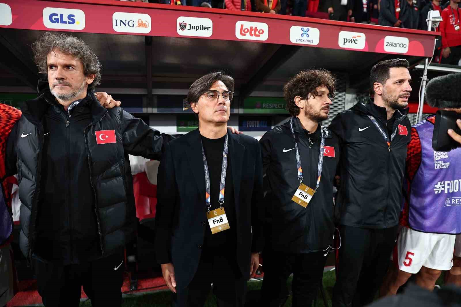 UEFA Uluslar Ligi: Belçika: 3 - Türkiye: 0 (Maç sonucu)