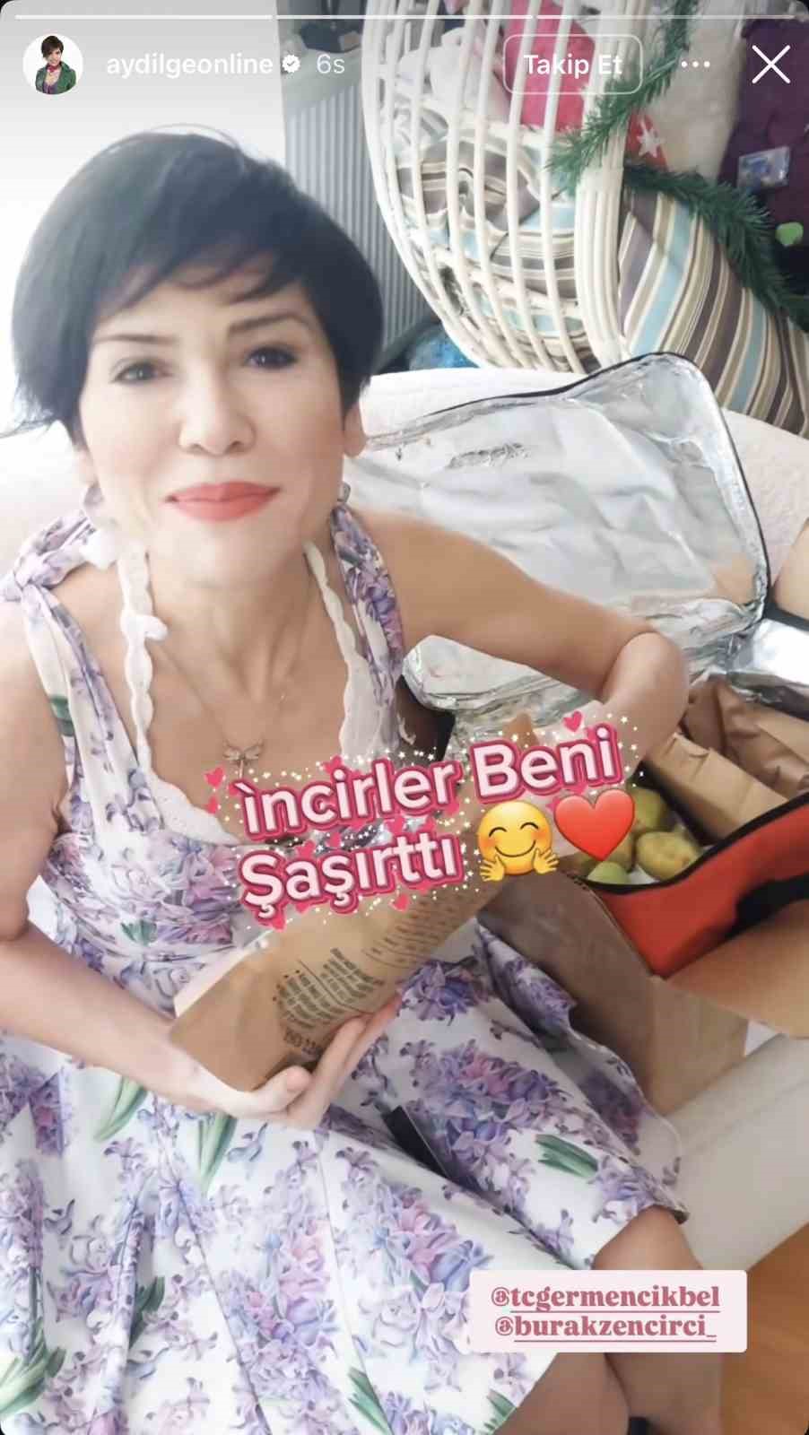 Germencik incirine &uuml;nl&uuml; sanat&ccedil;ılardan &ouml;vg&uuml;