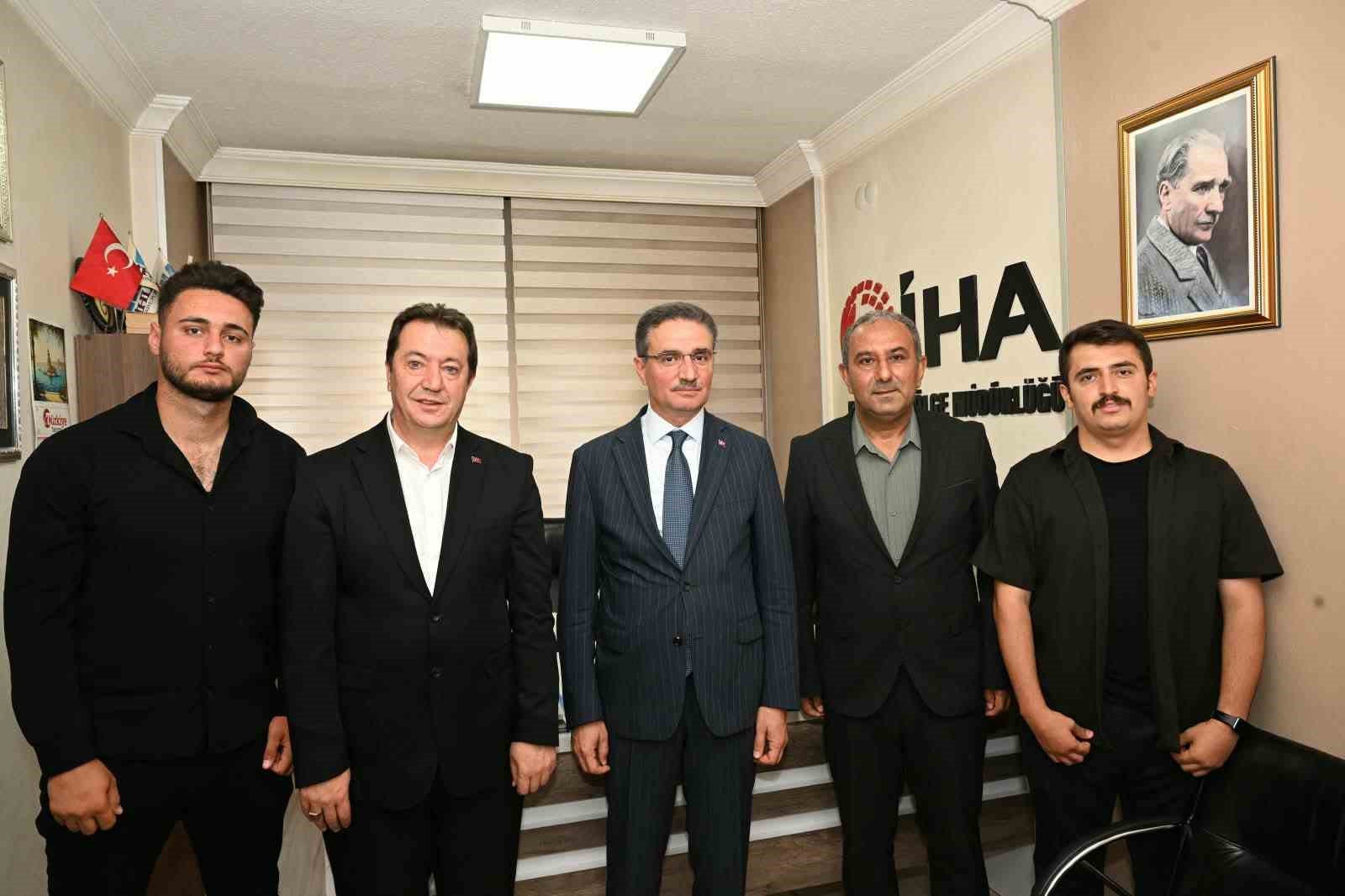 Vali Baruş&rsquo;tan Erzurum B&ouml;lge M&uuml;d&uuml;rl&uuml;ğ&uuml;&rsquo;ne ziyaret