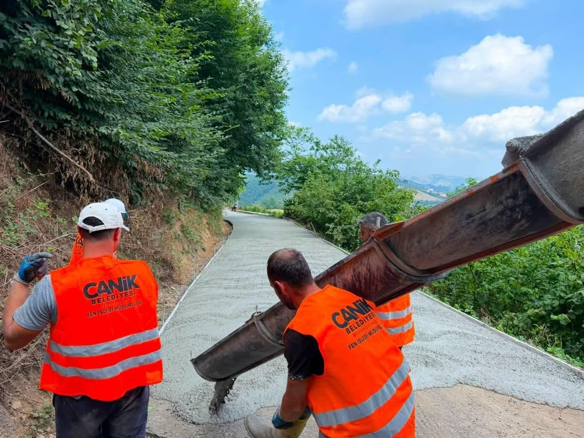 Canik Belediyesi&rsquo;nden kırsala 150 milyonluk ulaşım yatırımı