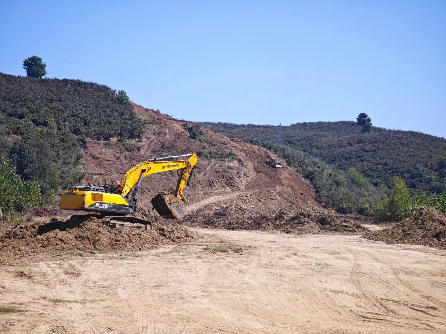 Ak&ccedil;akoca-Melenağzı &ccedil;evre yolu projesinde &ccedil;alışmalar s&uuml;r&uuml;yor