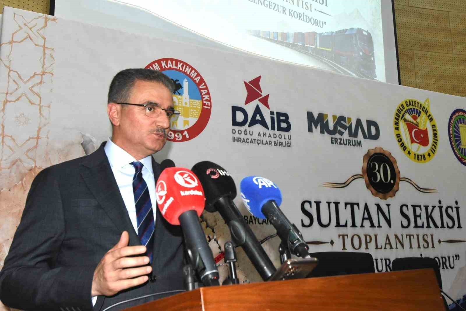 Erzurum&rsquo;da 30. Sultan Sekisi Toplantısı&rsquo;nda "Zengezur Koridoru" ele alındı