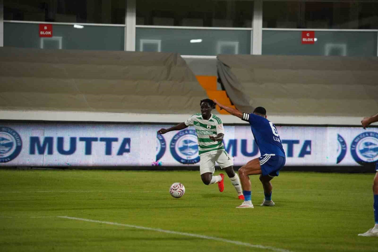 Trendyol 1. Lig: Muğaspor: 0 - Bandırmaspor: 0