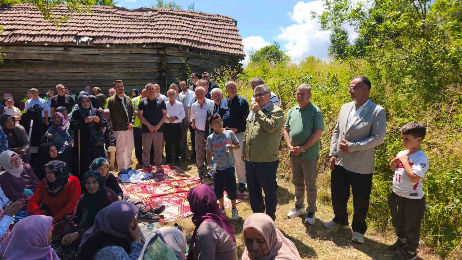 Sinop&rsquo;ta yağmur ve ş&uuml;k&uuml;r duası