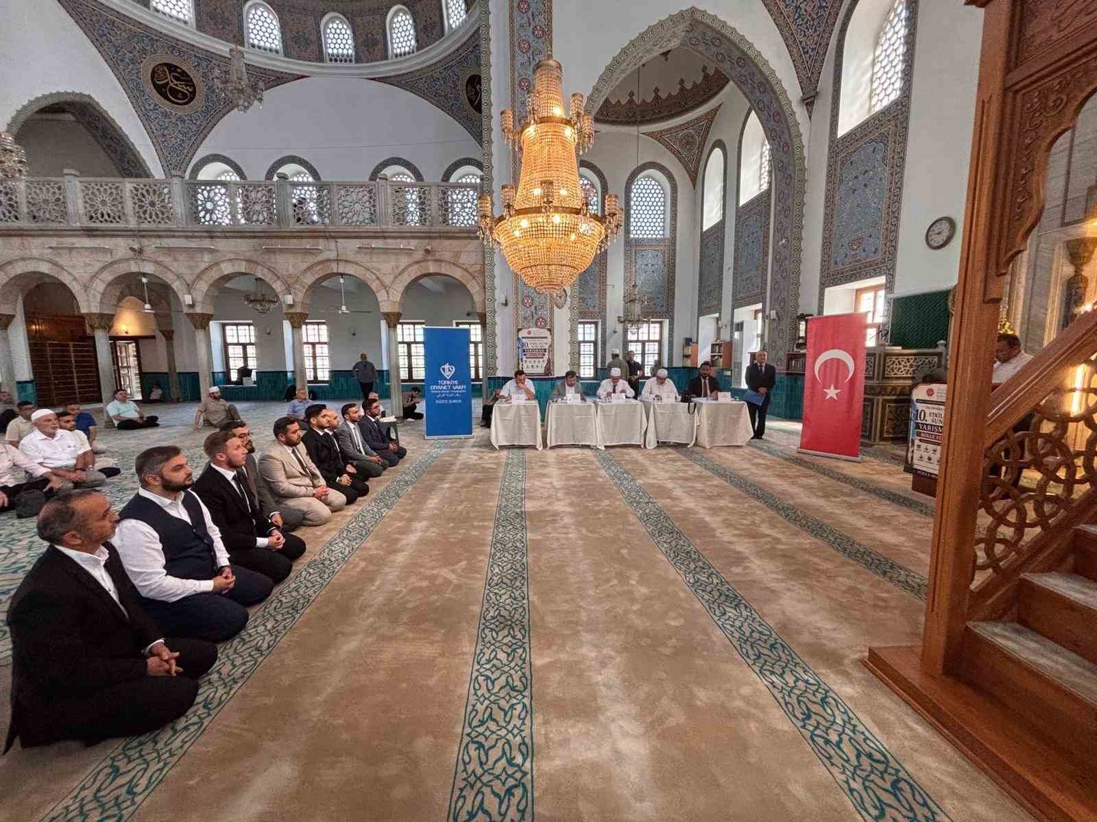 D&uuml;zce&rsquo;de etkili hutbe sunumu yarışması b&ouml;lge finali yapıldı