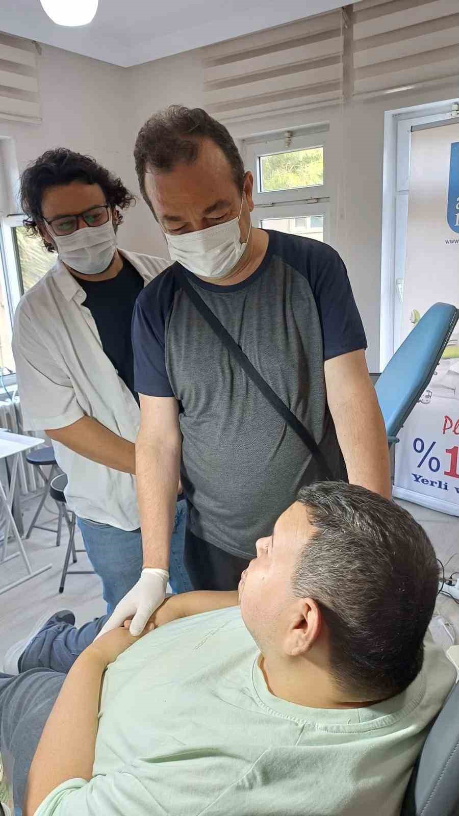 Ayvalık&rsquo;ta 200 engelli bireyin ağız ve diş tedavileri yapıldı