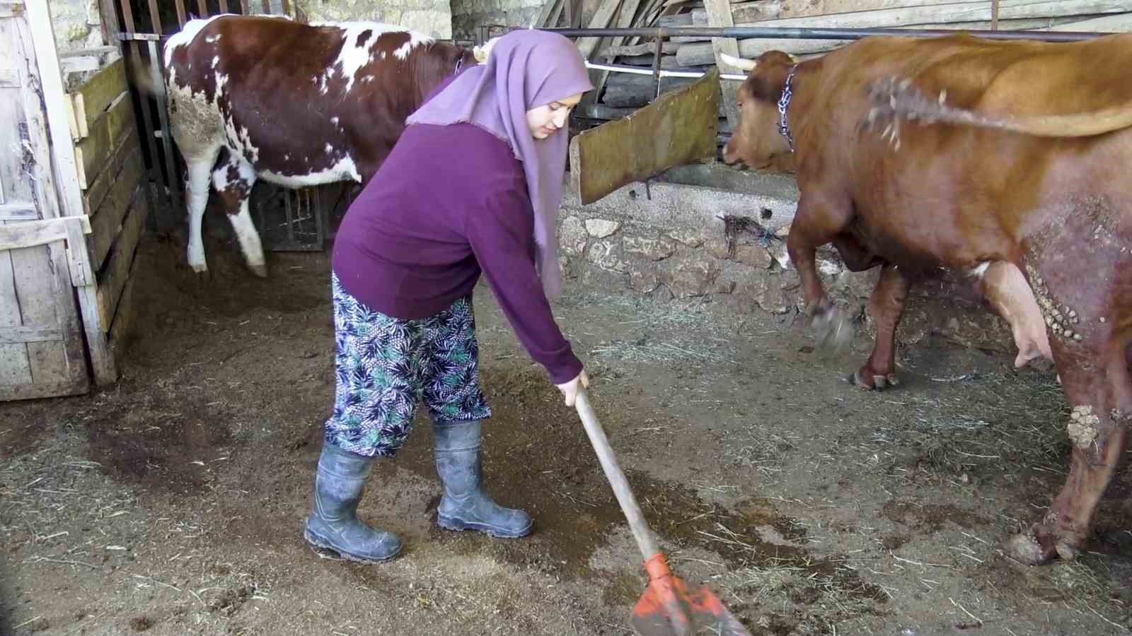 Zehra&rsquo;nın hayvan sevgisi sosyal medyada ilgi odağı oldu