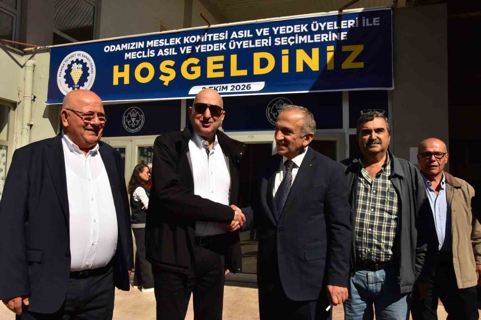 Manisa TSO se&ccedil;imlerinde Başkan Mehmet Yılmaz g&uuml;ven tazeledi