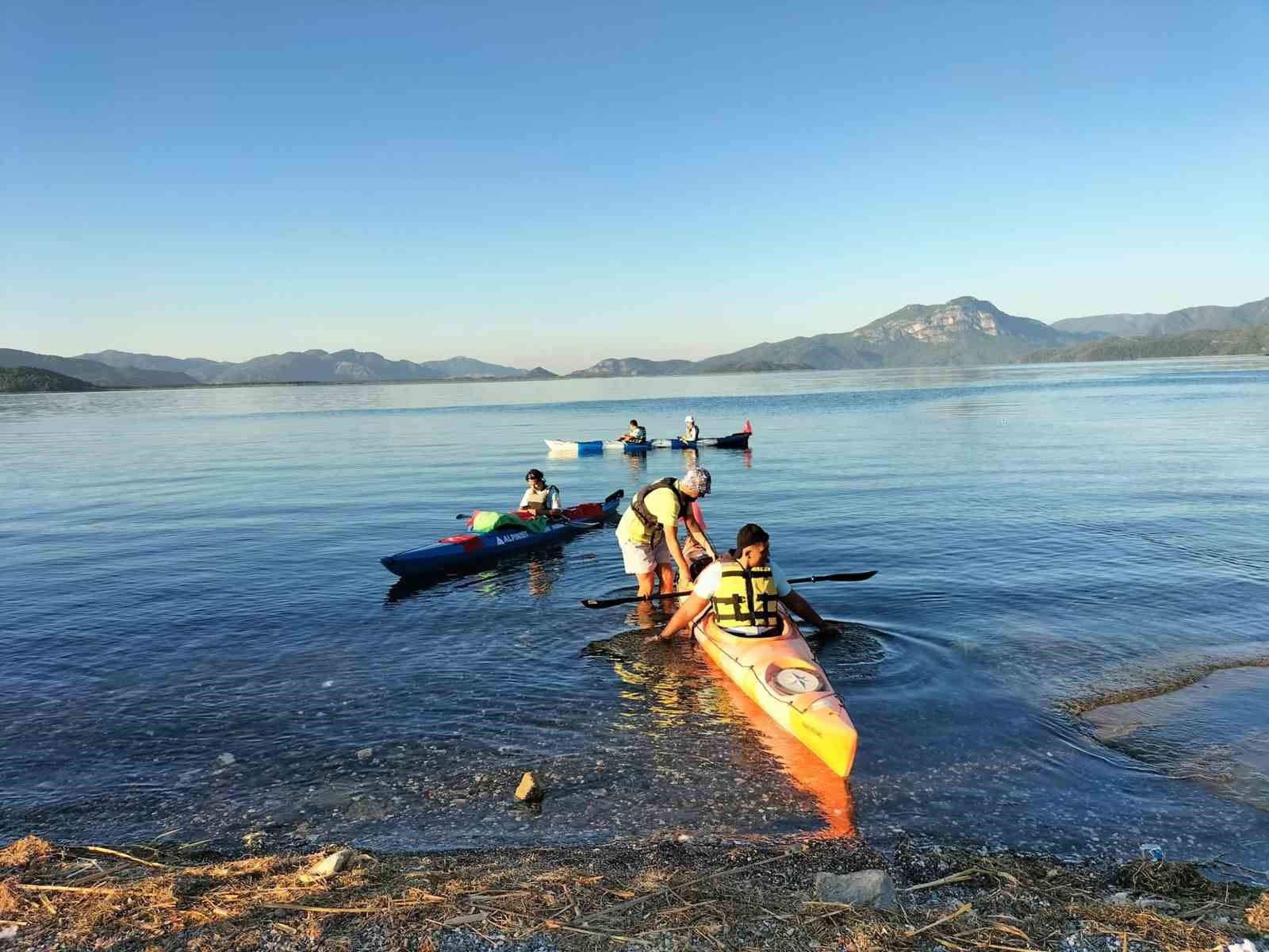 K&ouml;yceğiz G&ouml;l&uuml;&rsquo;nde 30 Ağustos ve D&uuml;nya Barış G&uuml;n&uuml;&rsquo;nde &lsquo;İki Devlet Bir Can&rsquo; mesajı