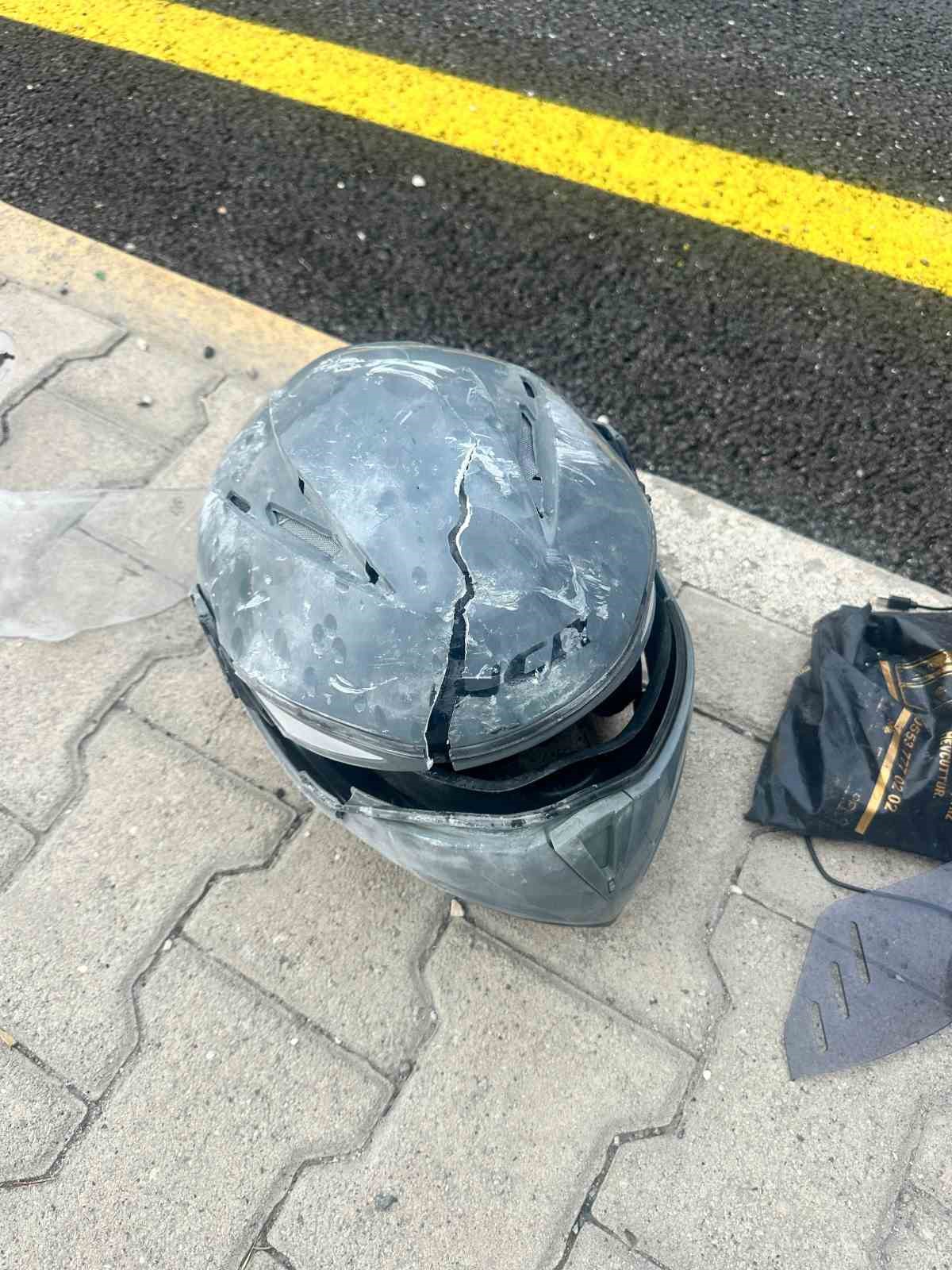 Adıyaman&rsquo;da motosiklet devrildi : 1 yaralı