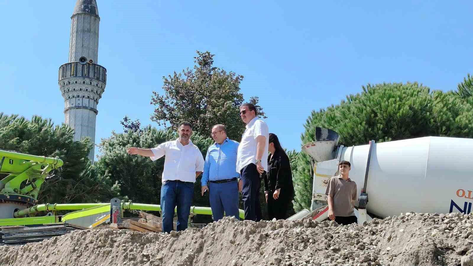 Susurluk İmam Hatip Lisesi’nde inşaat çalışmaları sürüyor