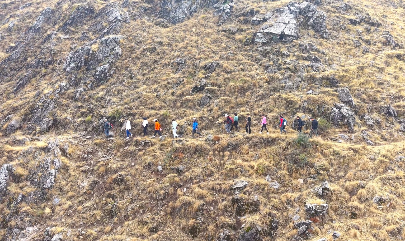 Muş’ta doğaseverler Dünya Yürüyüş Günü’nde 10 kilometre yürüdü