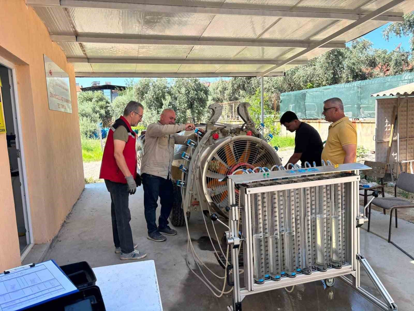 Sarıg&ouml;l&rsquo;de ila&ccedil;lama makineleri i&ccedil;in test istasyonu kuruldu