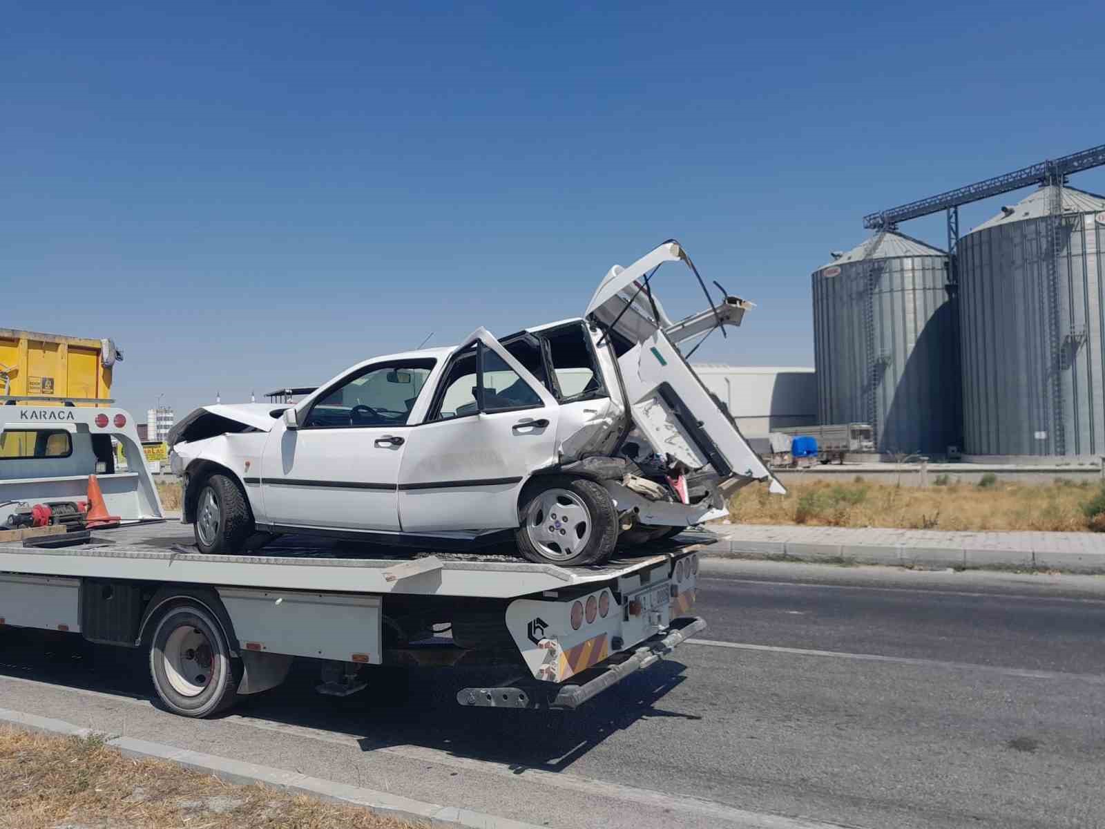 Karapınar&rsquo;da zincirleme trafik kazası: 9 yaralı
