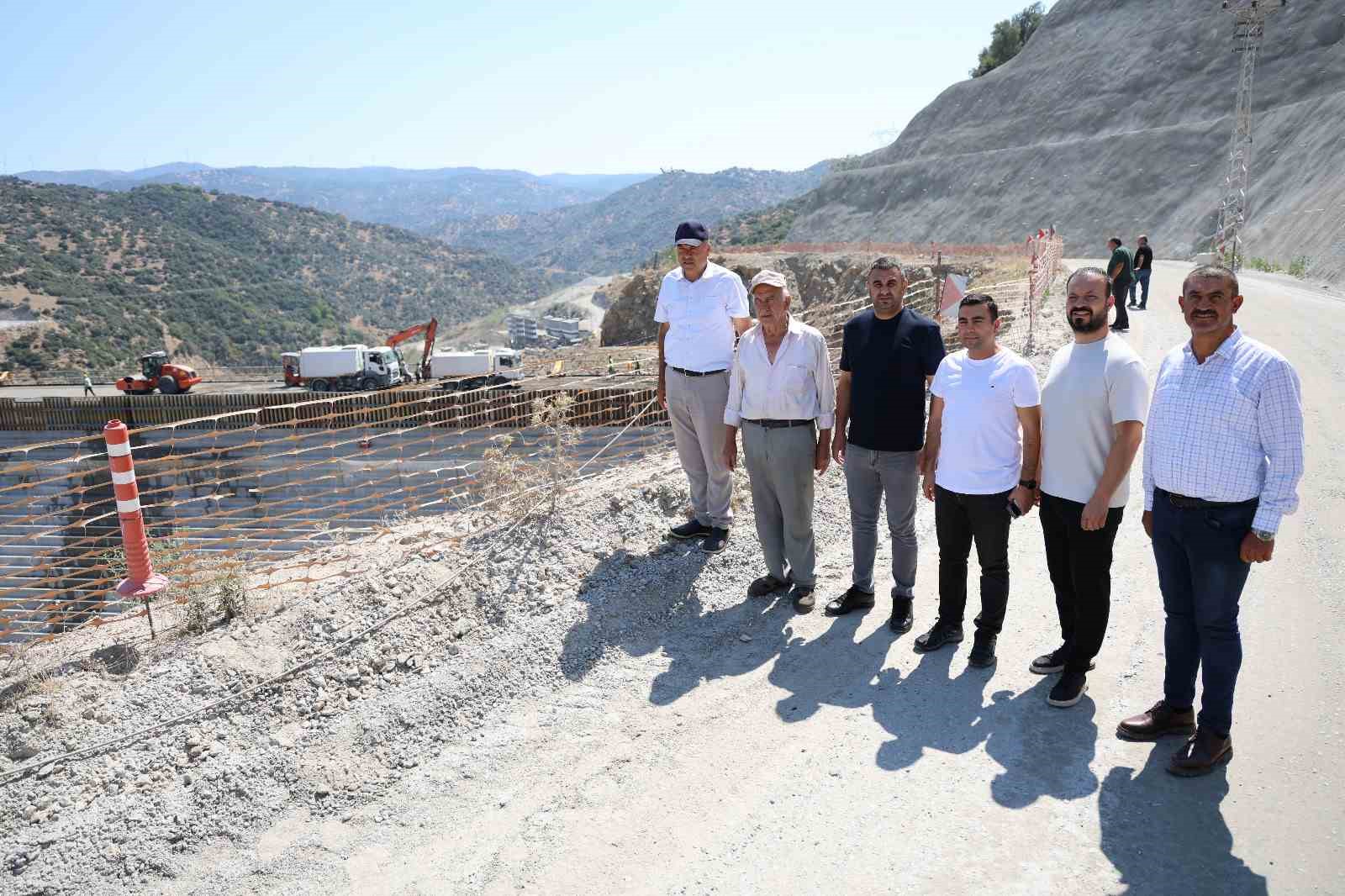 Sarı&ccedil;ay Barajı&rsquo;nda g&ouml;vdenin y&uuml;zde 92&rsquo;si tamamlandı