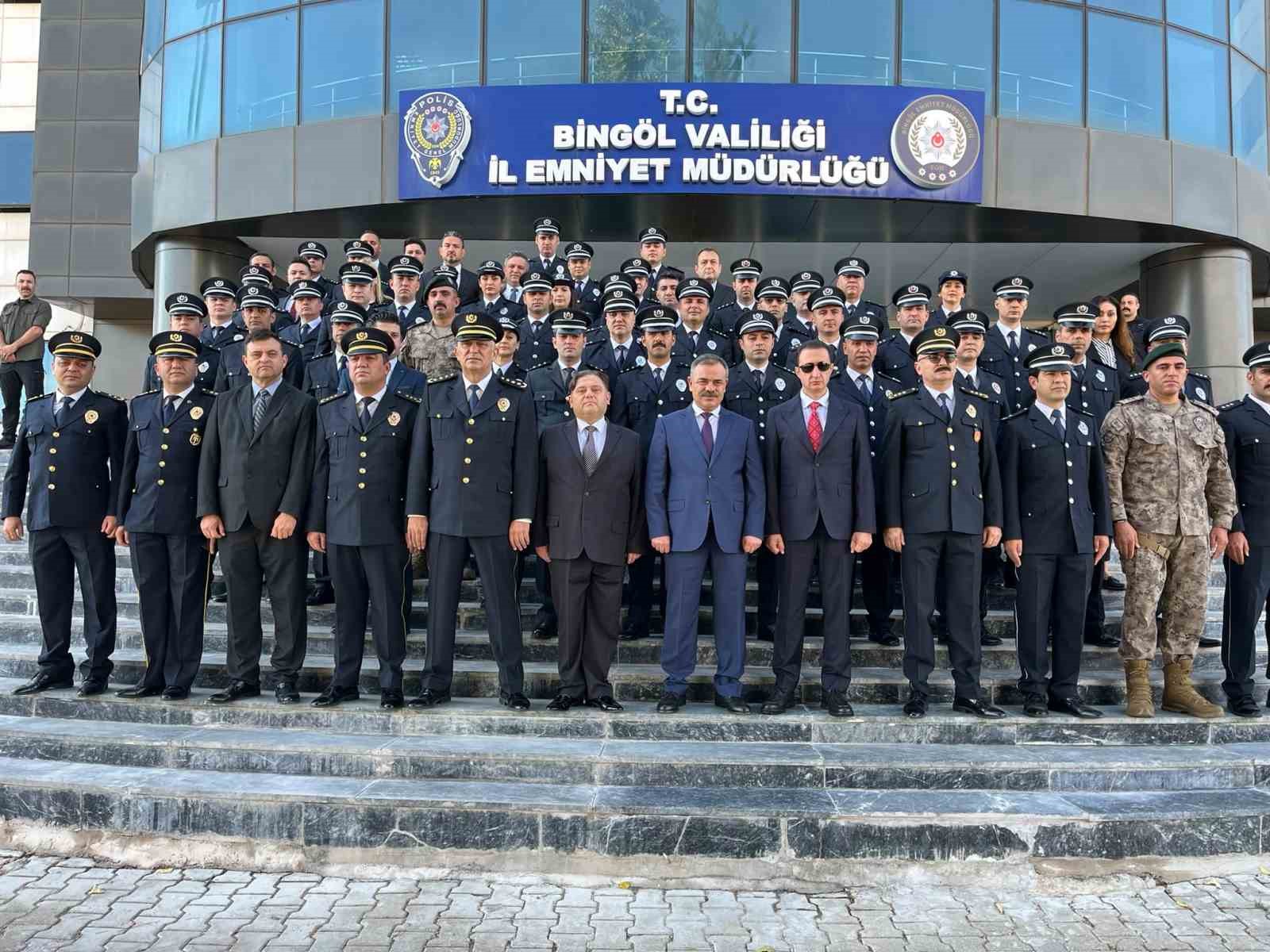 Bing&ouml;l Emniyet M&uuml;d&uuml;rl&uuml;ğ&uuml;&rsquo;nde devir teslim t&ouml;reni
