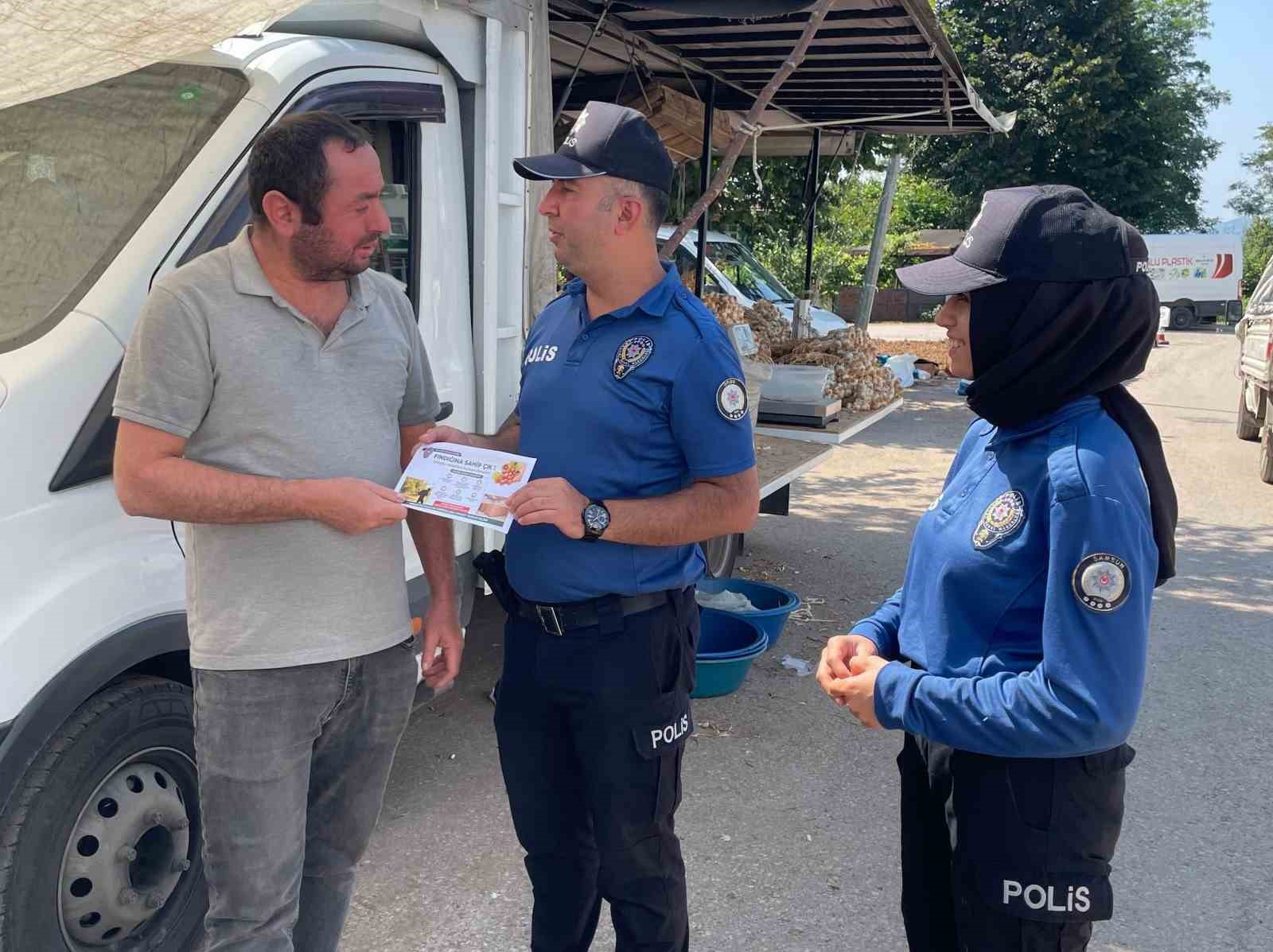 Ordu&rsquo;da emniyetten fındık hırsızlığına karşı uyarı