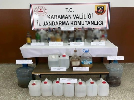 Karaman&rsquo;da jandarmanın yakaladığı 34 kişiden 3&rsquo;&uuml; tutuklandı