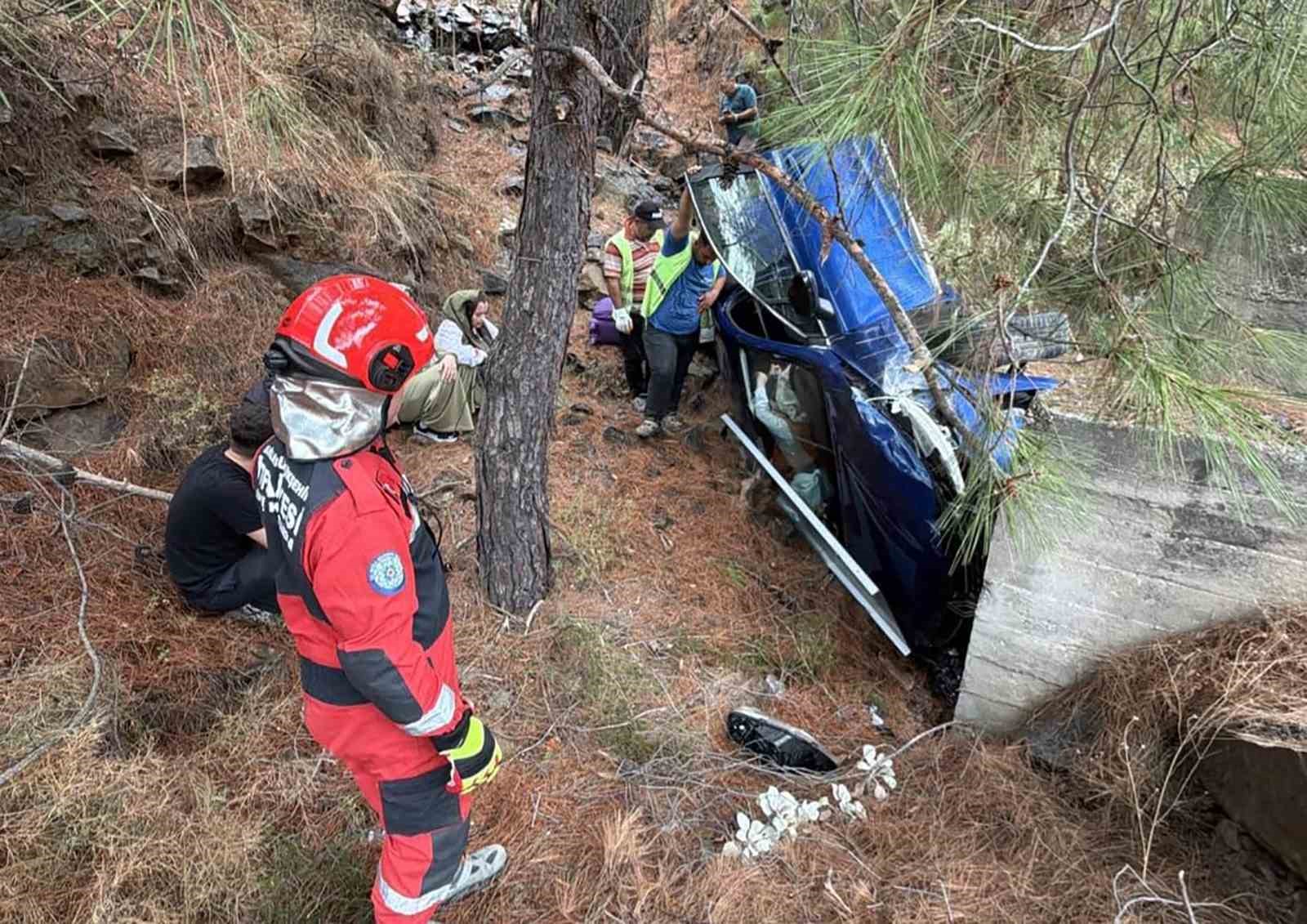 G&ouml;cek&rsquo;te trafik kazası