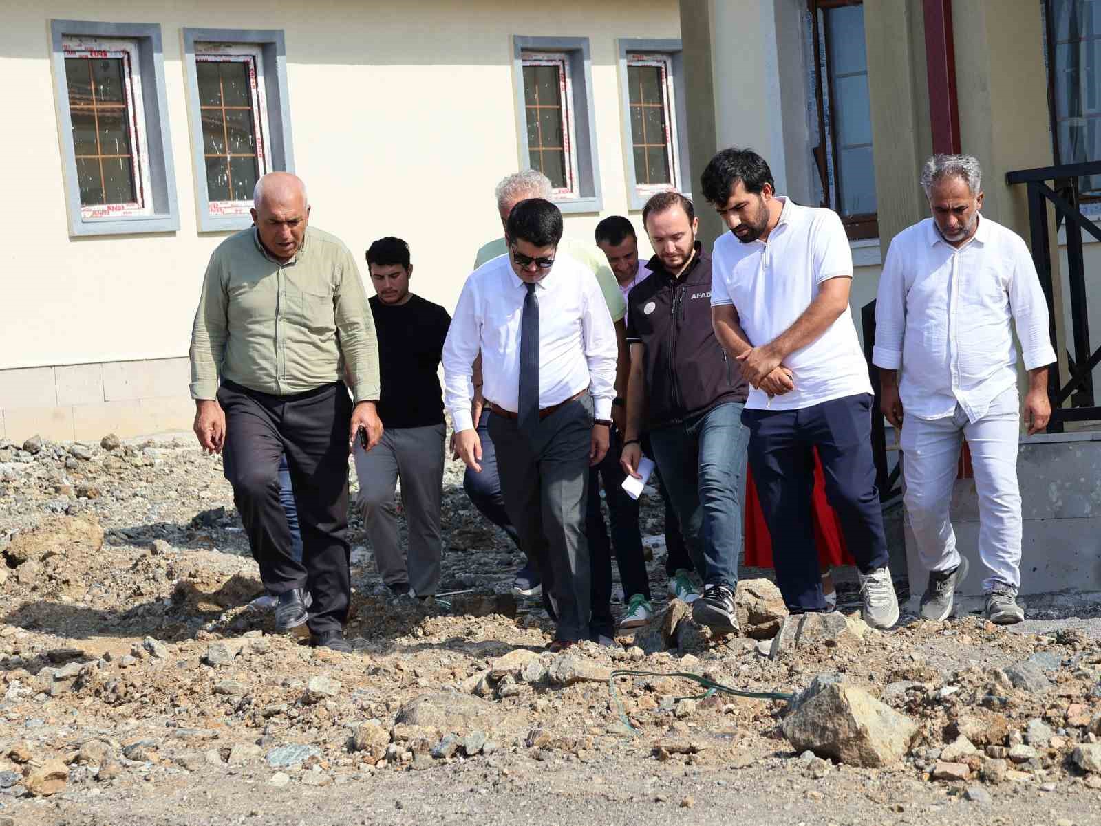 Işıklı Mahallesi&rsquo;ndeki kırsal afet konutlarında sona gelindi