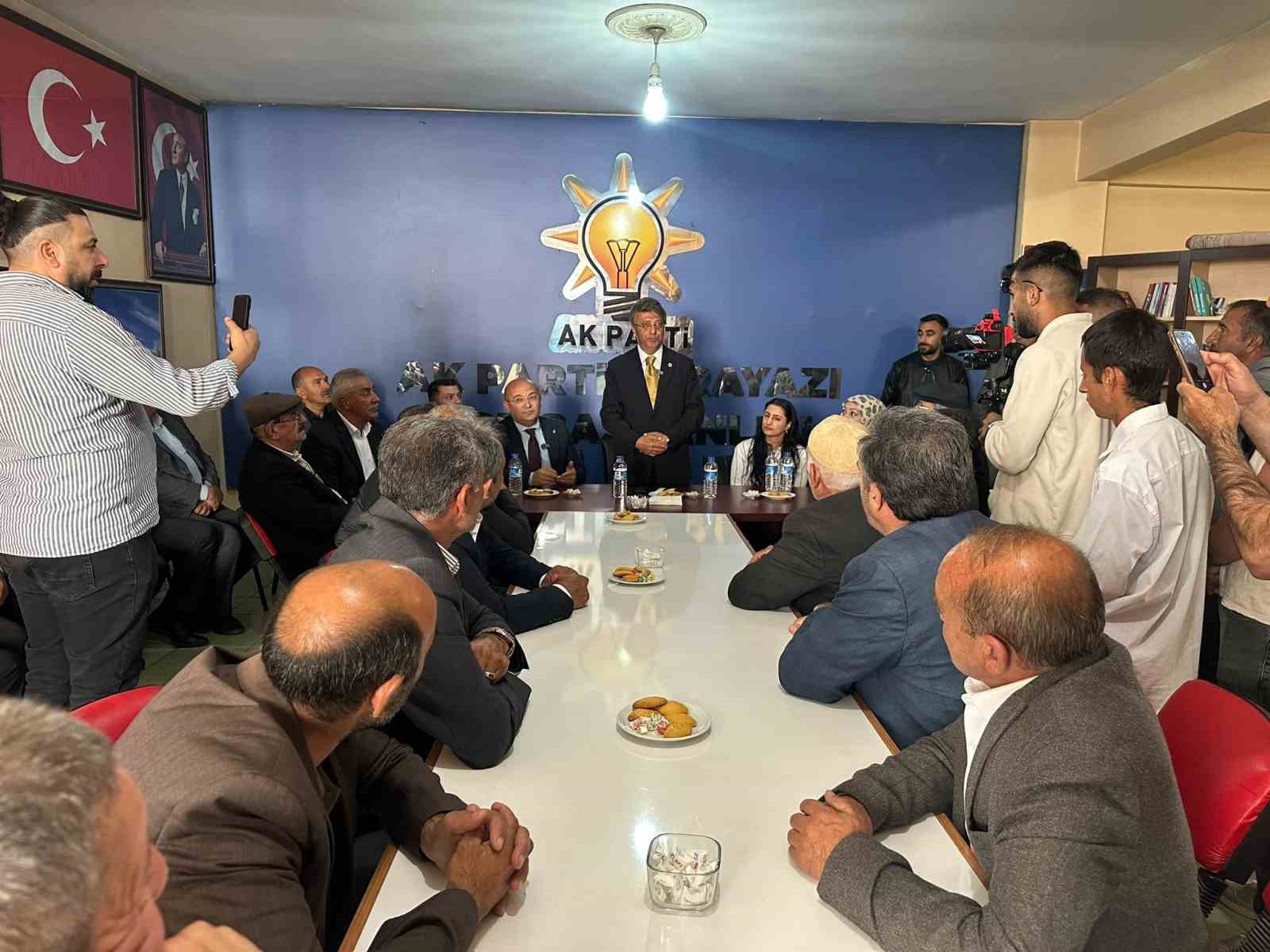 Milletvekili T&uuml;rkmenoğlu&rsquo;ndan Erzurum Karayazı&rsquo;ya &ccedil;ıkartma: "Birlikte y&uuml;r&uuml;meye devam edeceğiz"