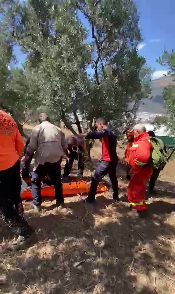 Epilepsi hastası kayıp adam 36 saat sonra zeytinlik alanda bulundu
