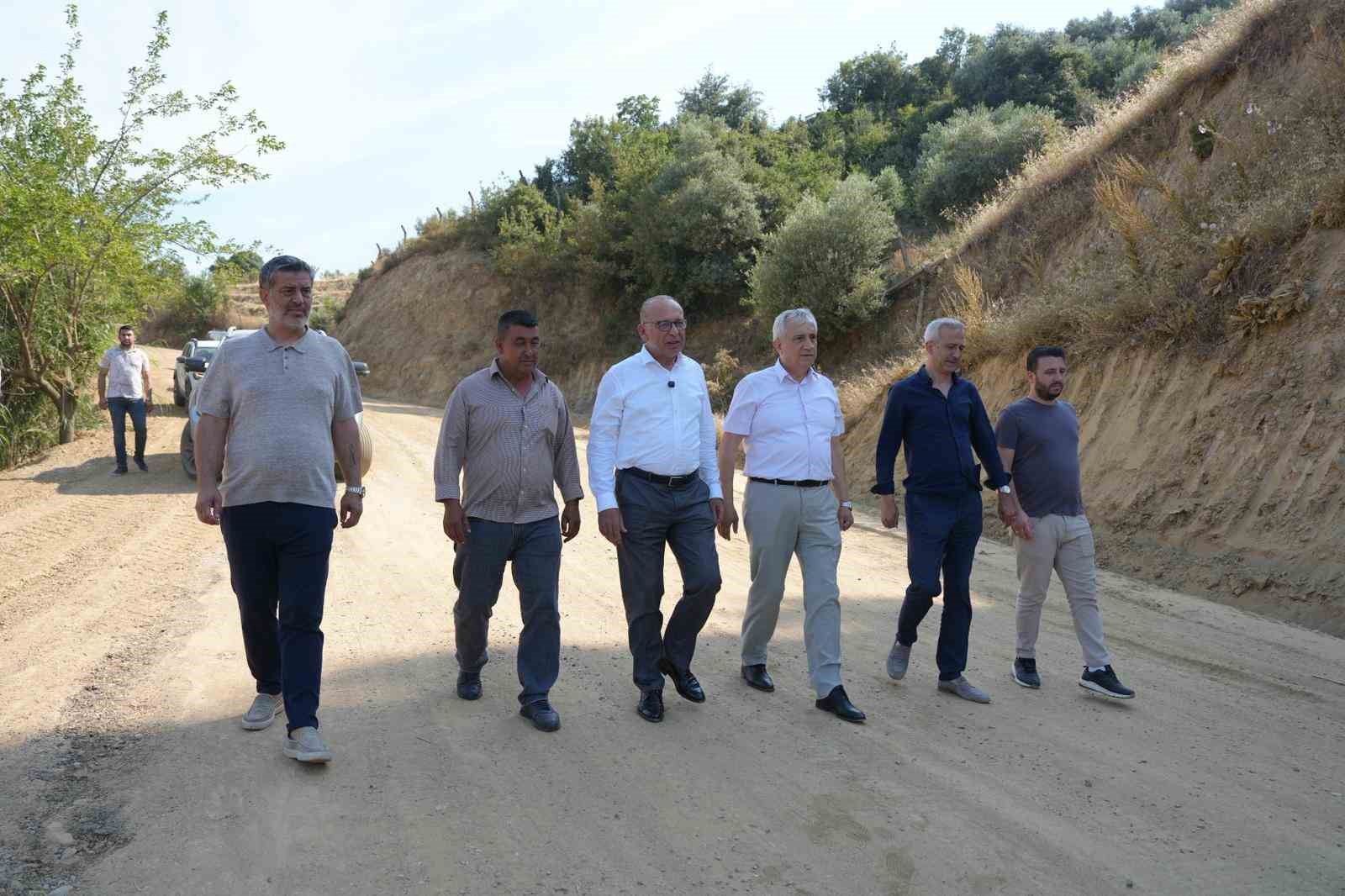 Turgutlu&rsquo;da yol seferberliği