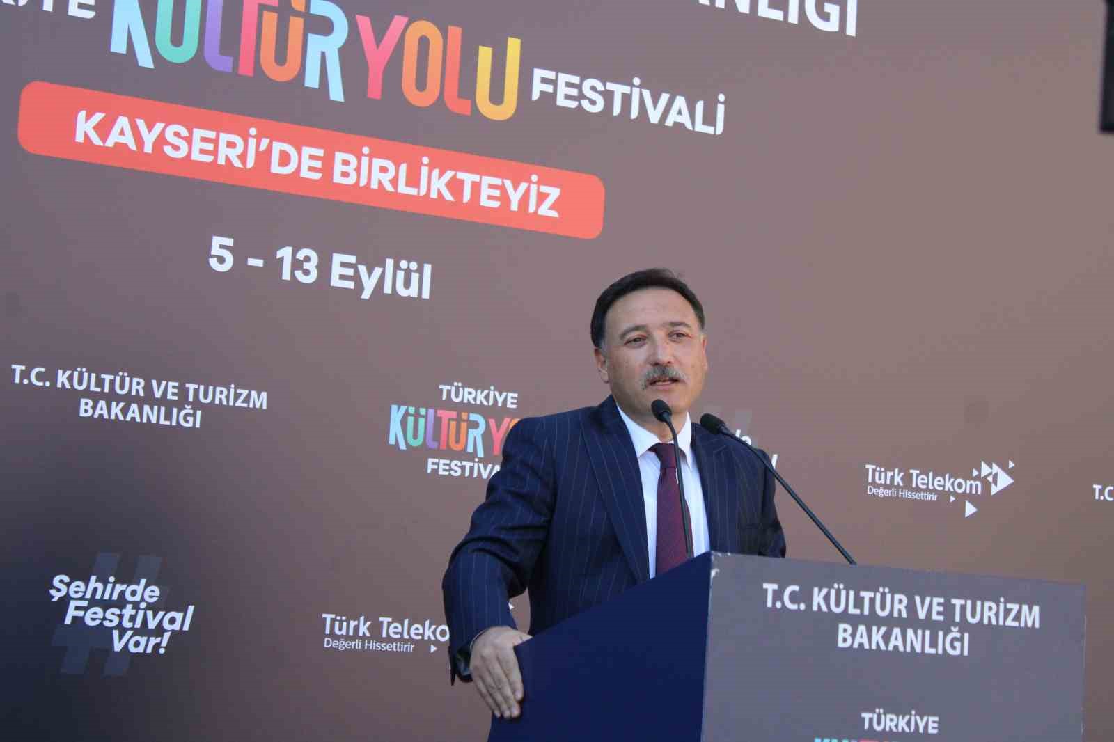 Kayseri&rsquo;de K&uuml;lt&uuml;r Yolu heyecanı başladı