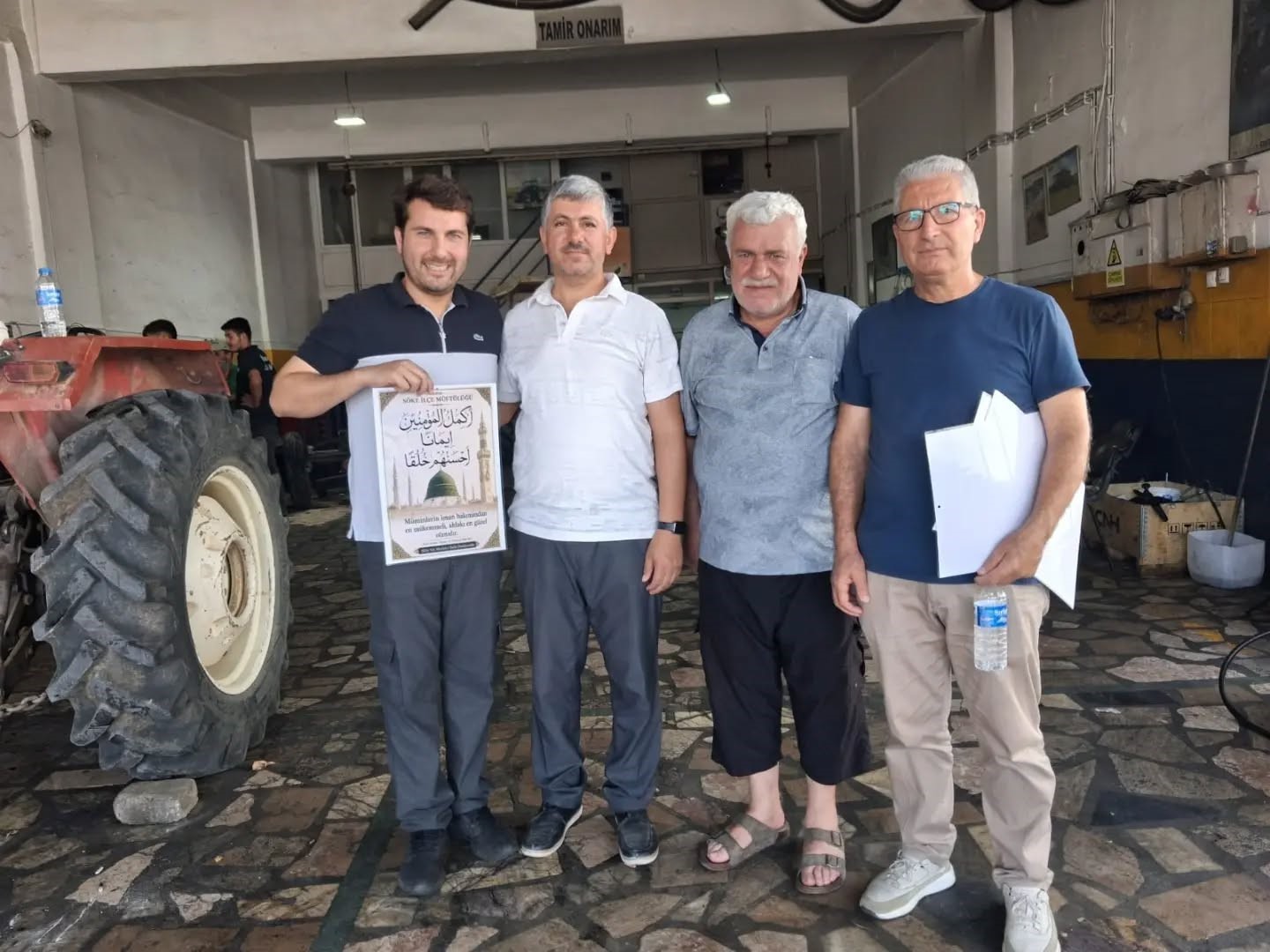 Söke’de esnafa Mevlid-i Nebi Haftası ziyareti