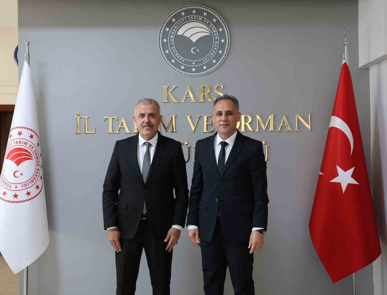 TARSİM B&ouml;lge M&uuml;d&uuml;r&uuml; Aky&uuml;z&rsquo;den Kars&rsquo;ta tarım sigortaları değerlendirmesi